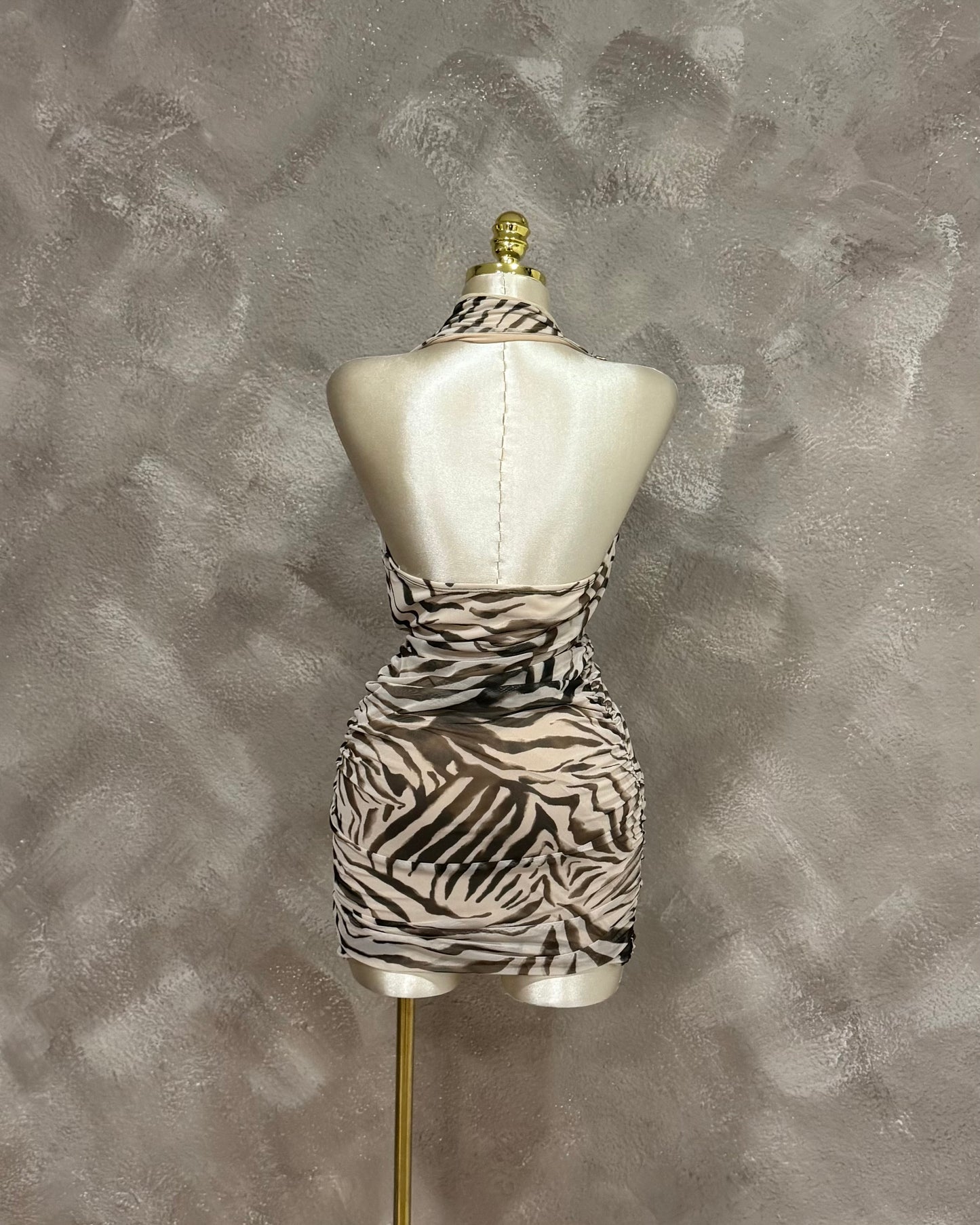 Kinsley zebra dress