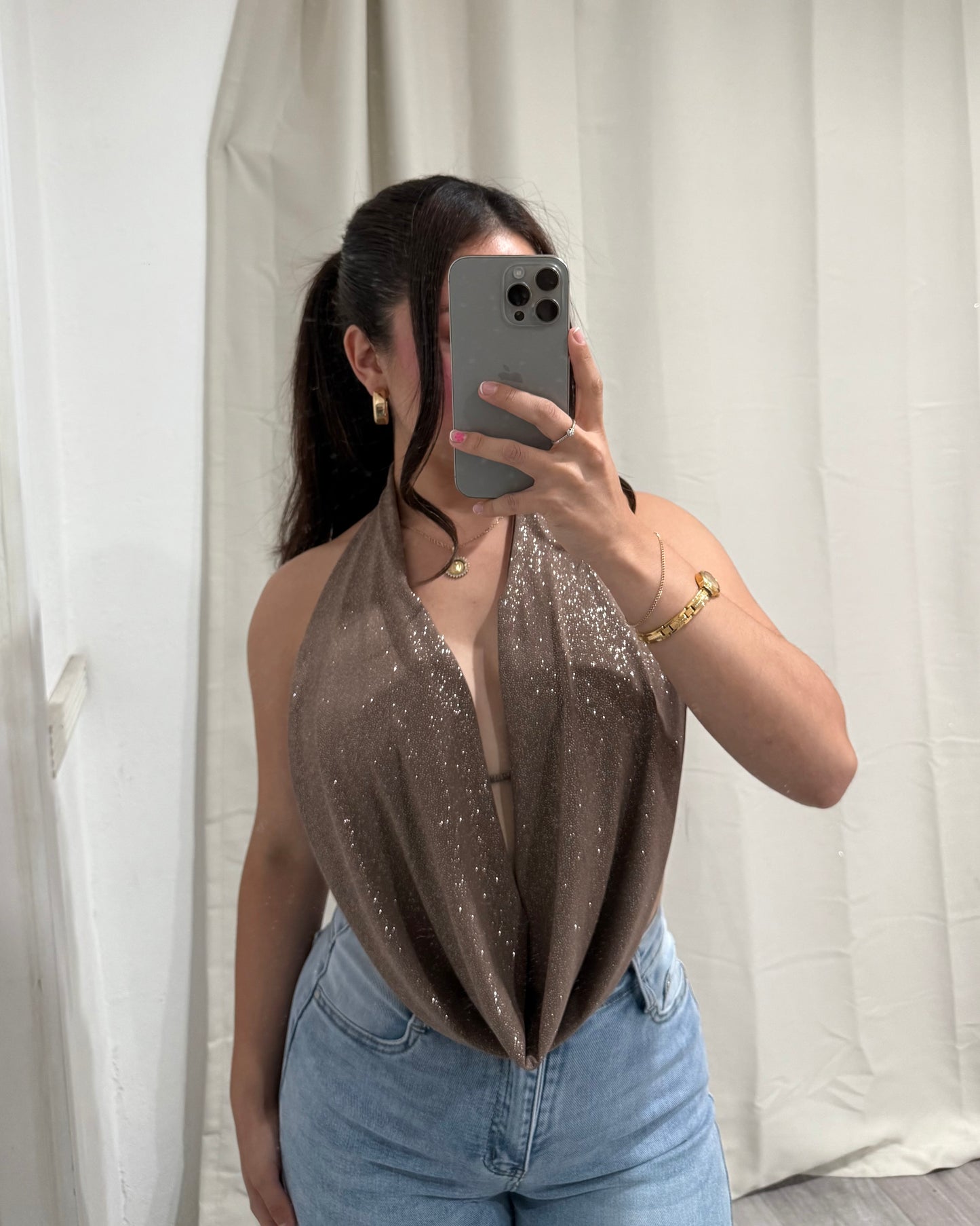 Khloe Top - Mocha
