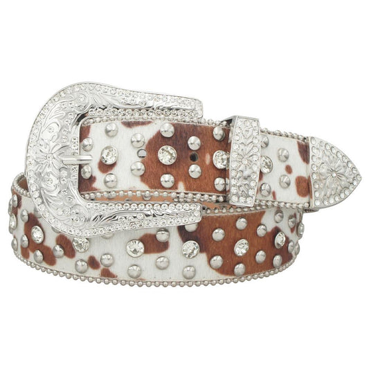Cow Print Belt