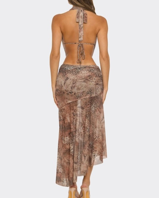 Cheetah Maxi Dress