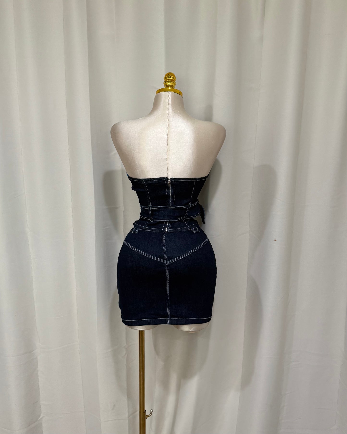 Denim 2 piece