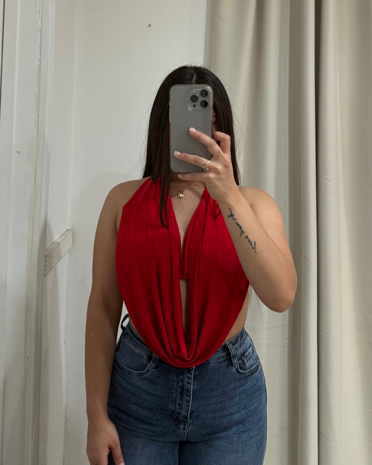 Baddie Top - Red