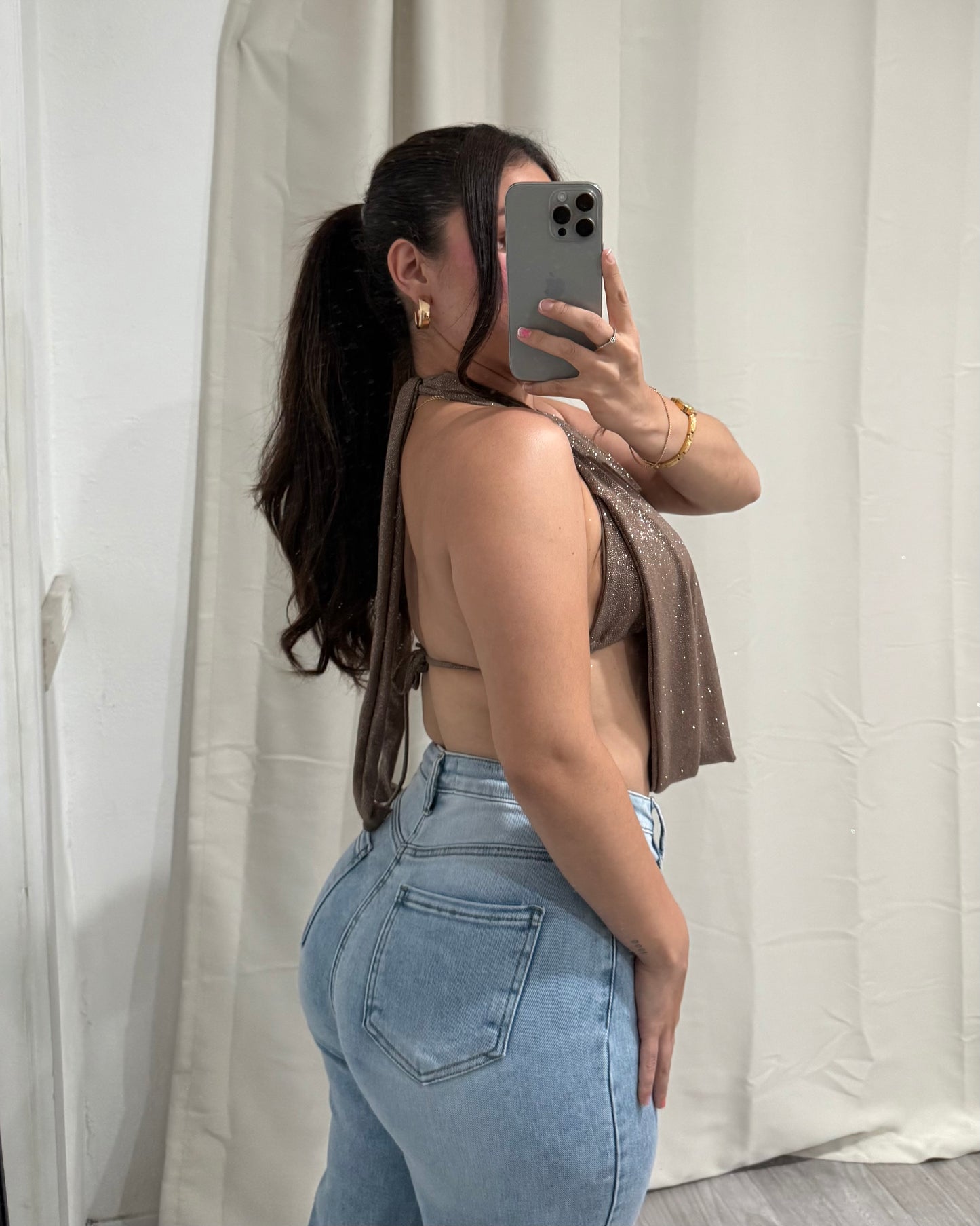 Khloe Top - Mocha