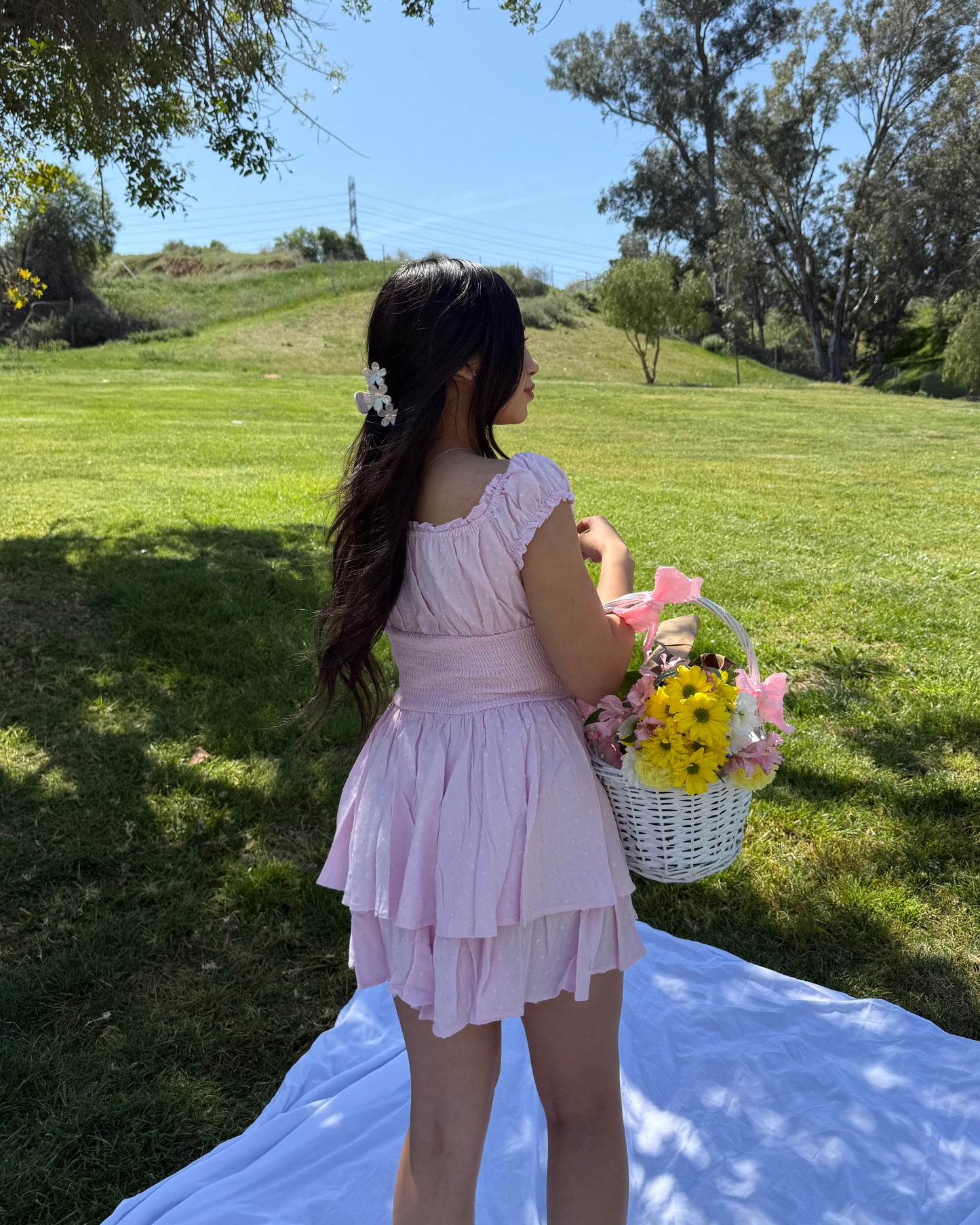 Spring Romper - Pink