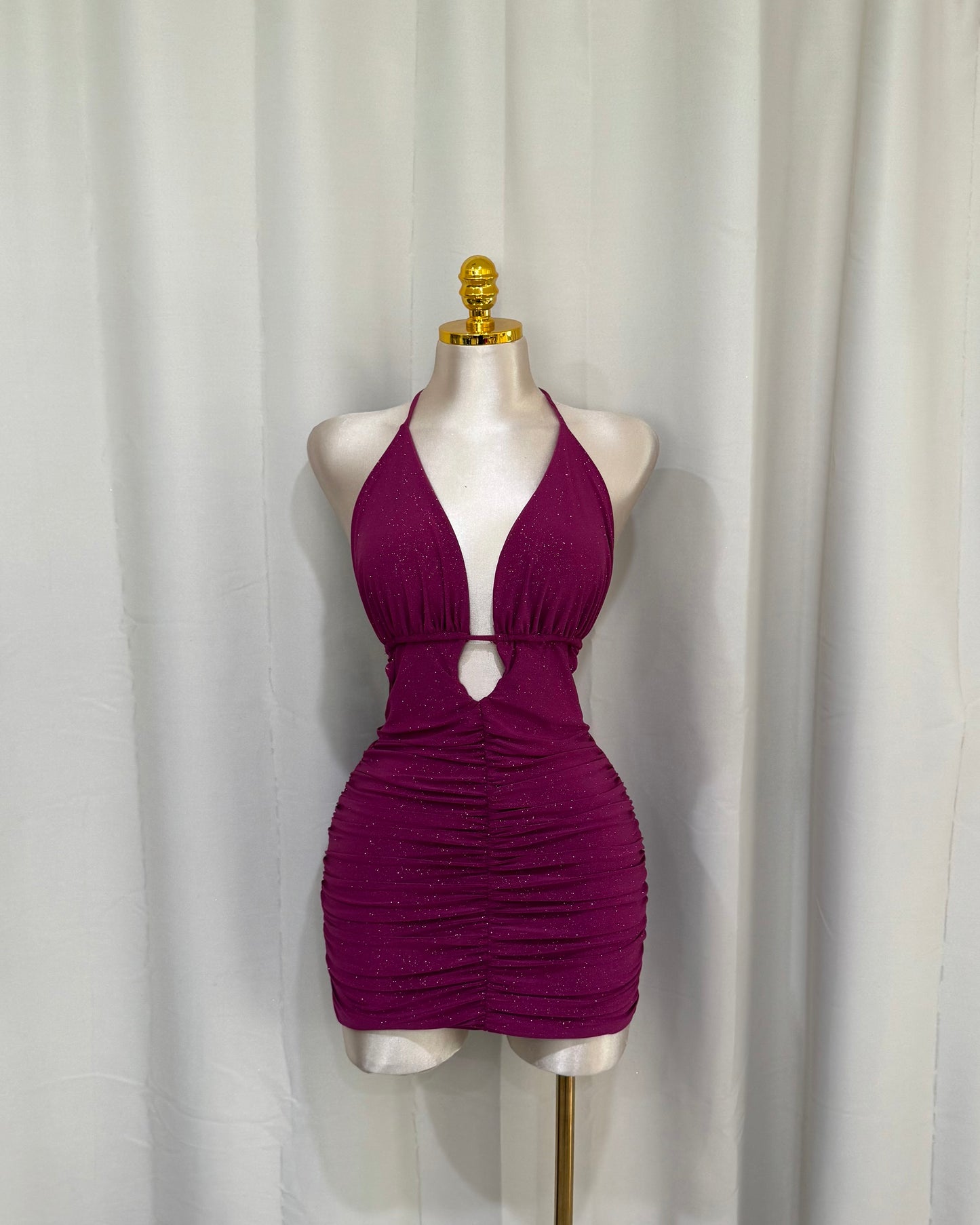La Cherry Dress - Purple