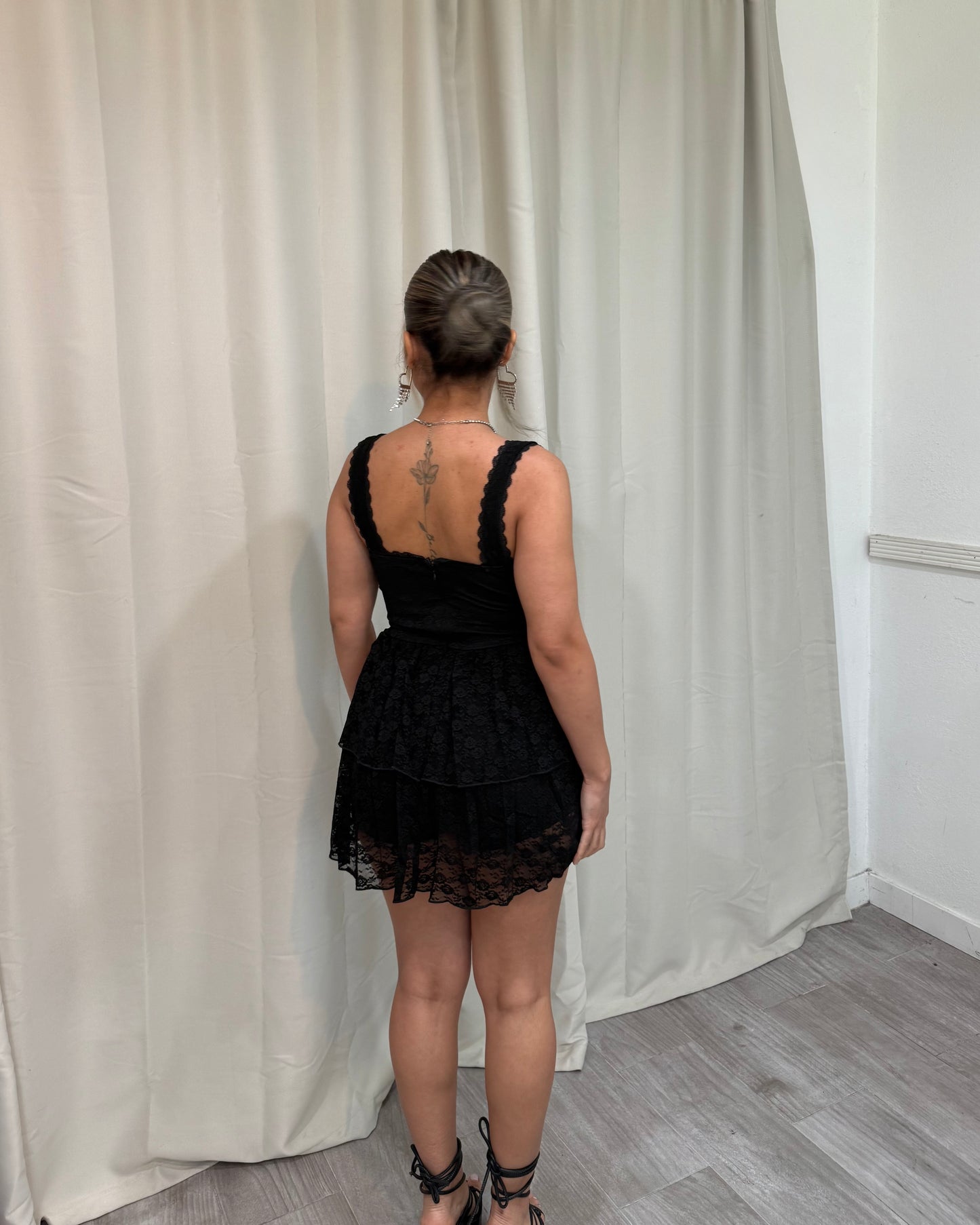 Lace Romper Dress