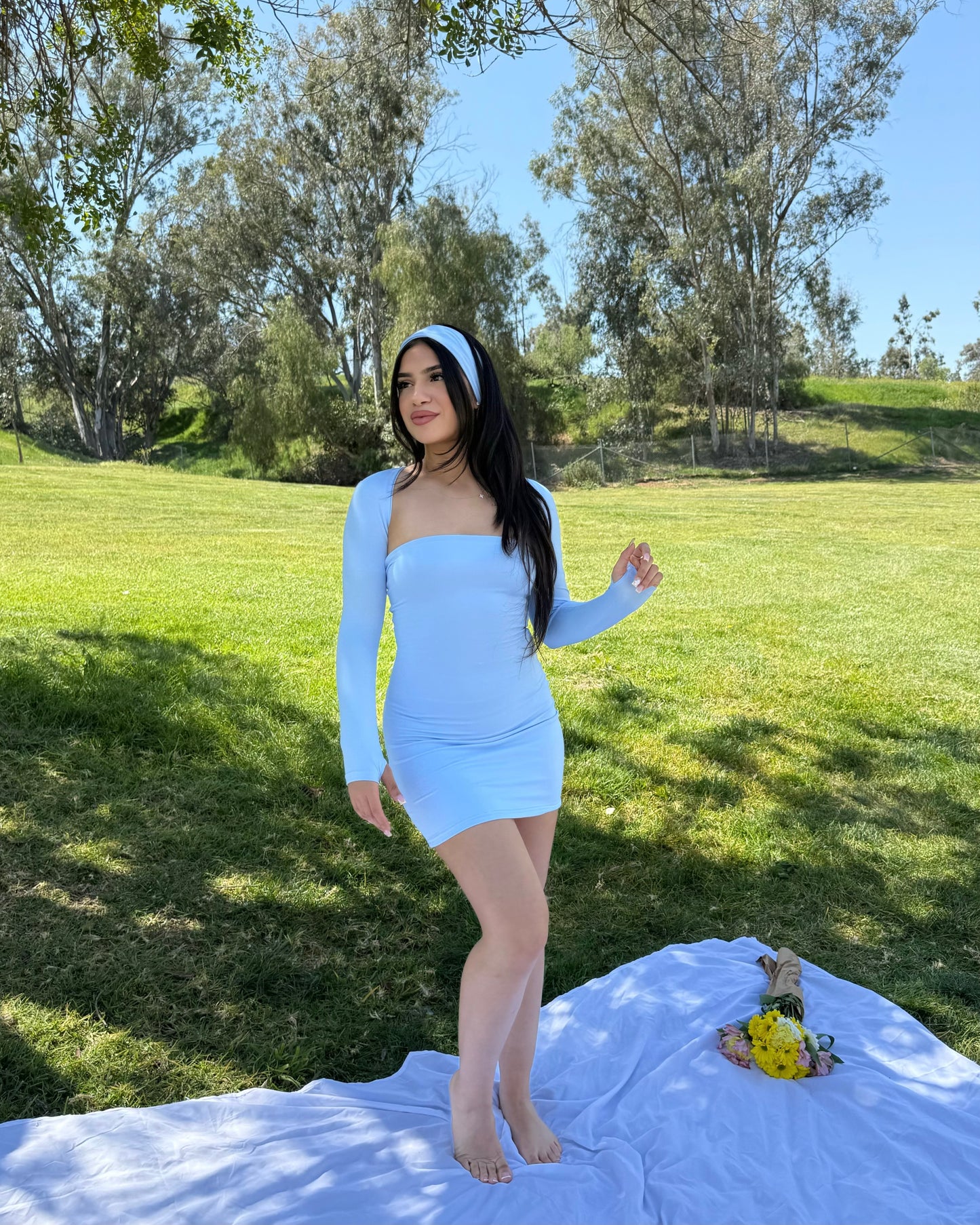 Sunflower 3 piece - Blue