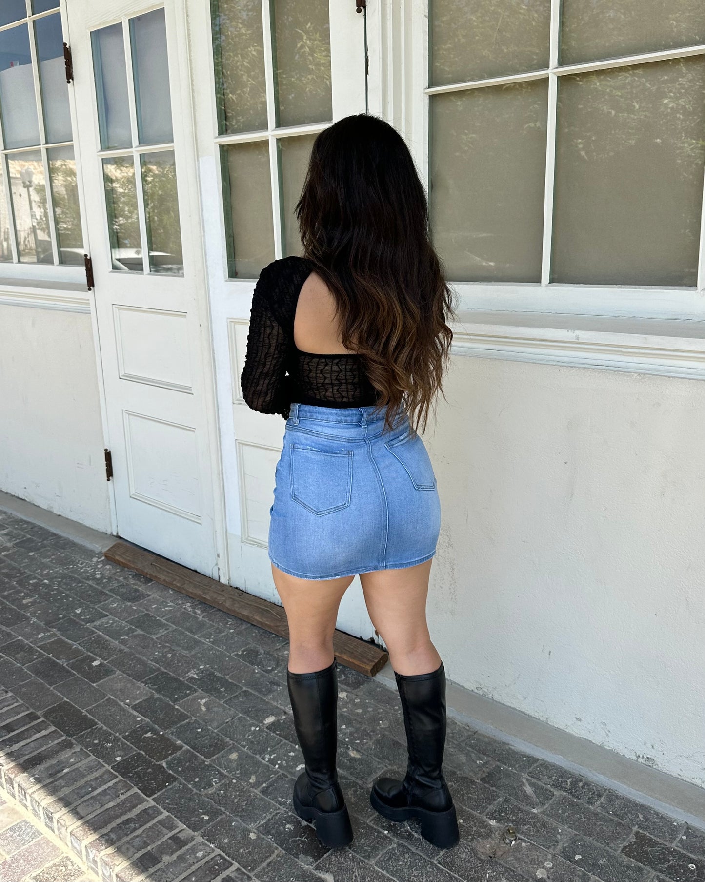 Sophie Denim Skirt