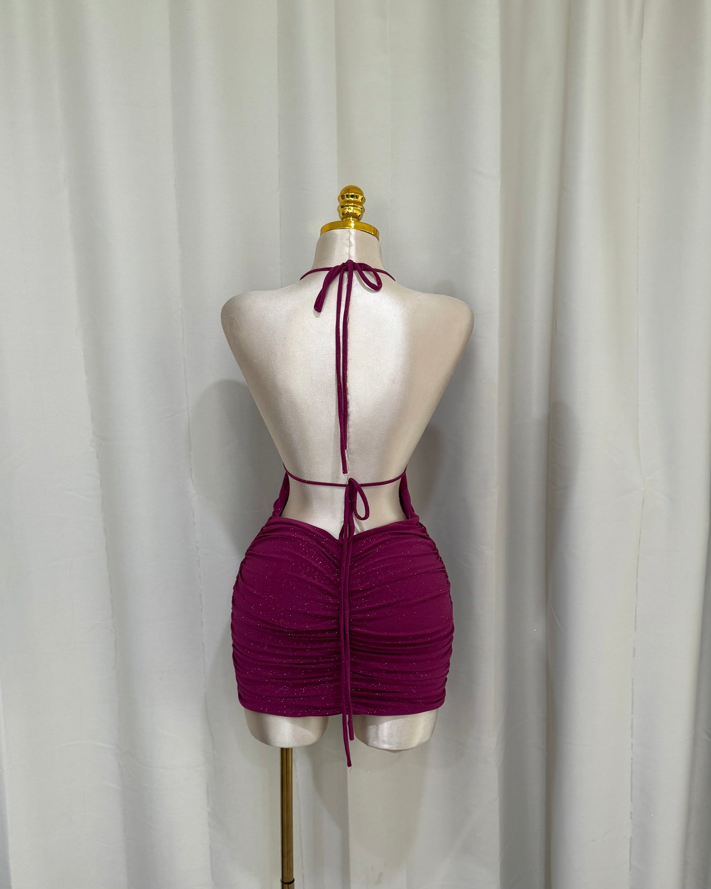 La Cherry Dress - Purple