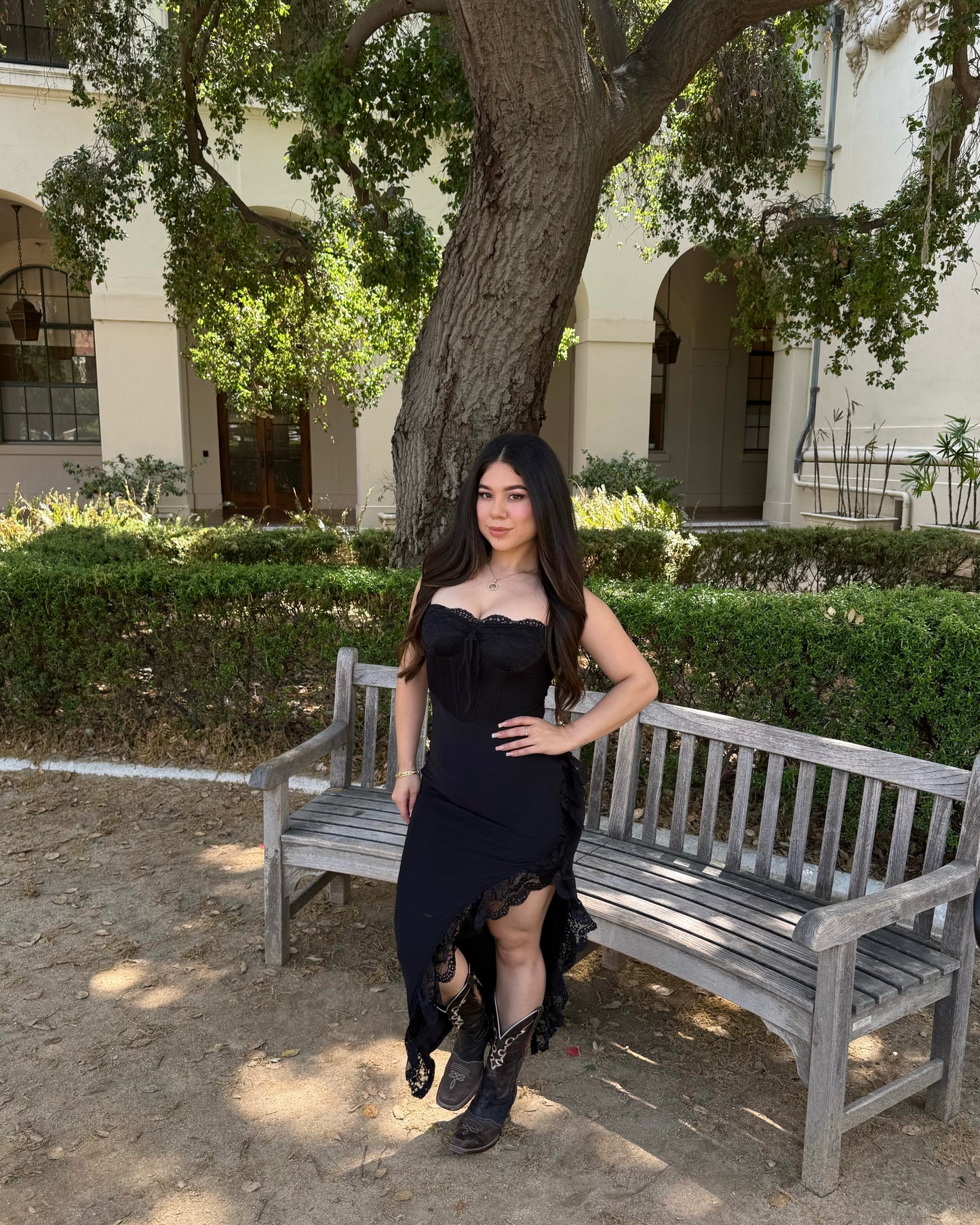 Elegancia Dress - Black