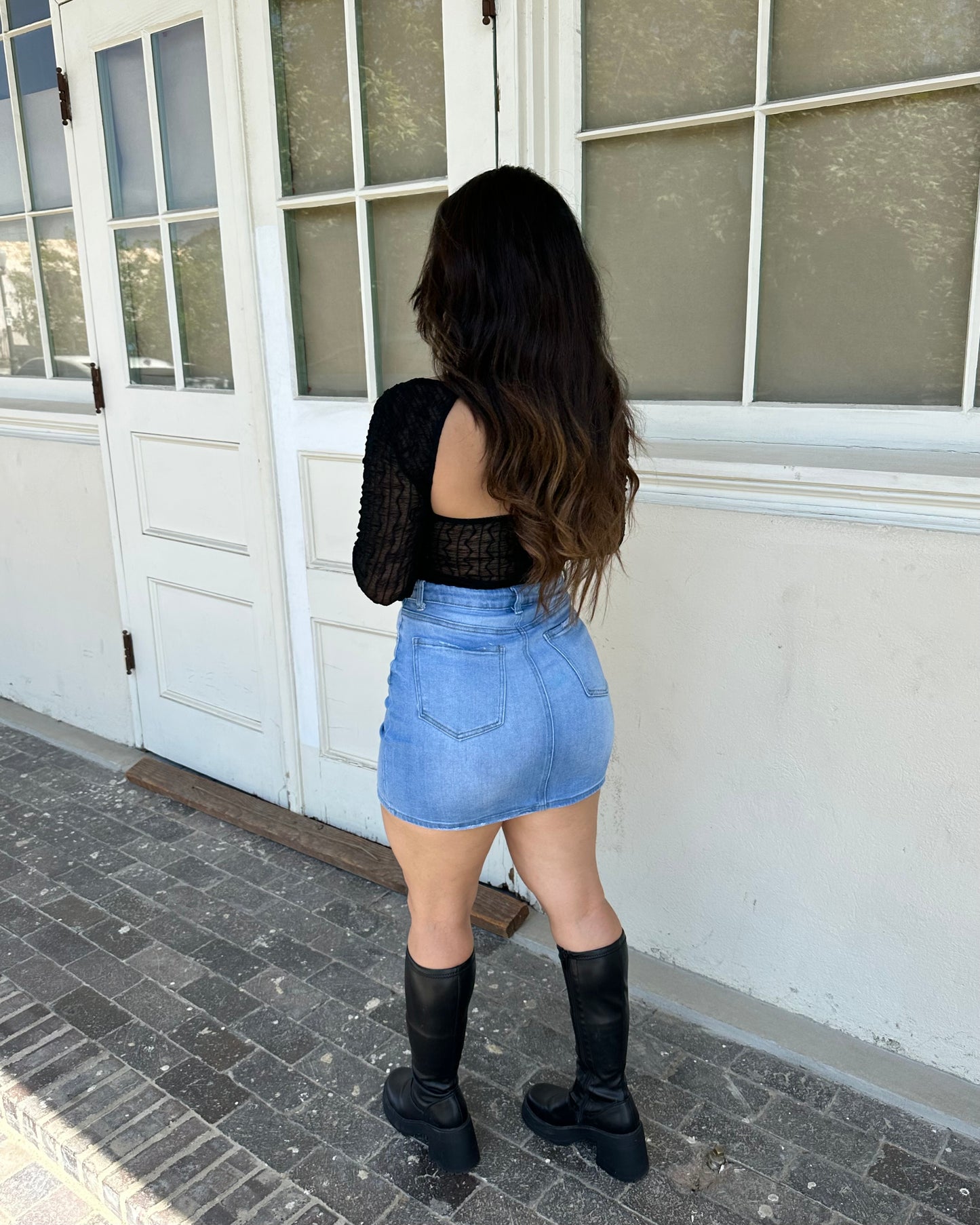 Sophie Denim Skirt