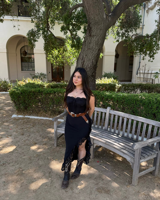 Elegancia Dress - Black