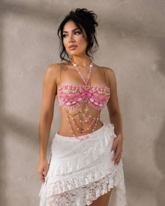 Exclusive Beaded Top