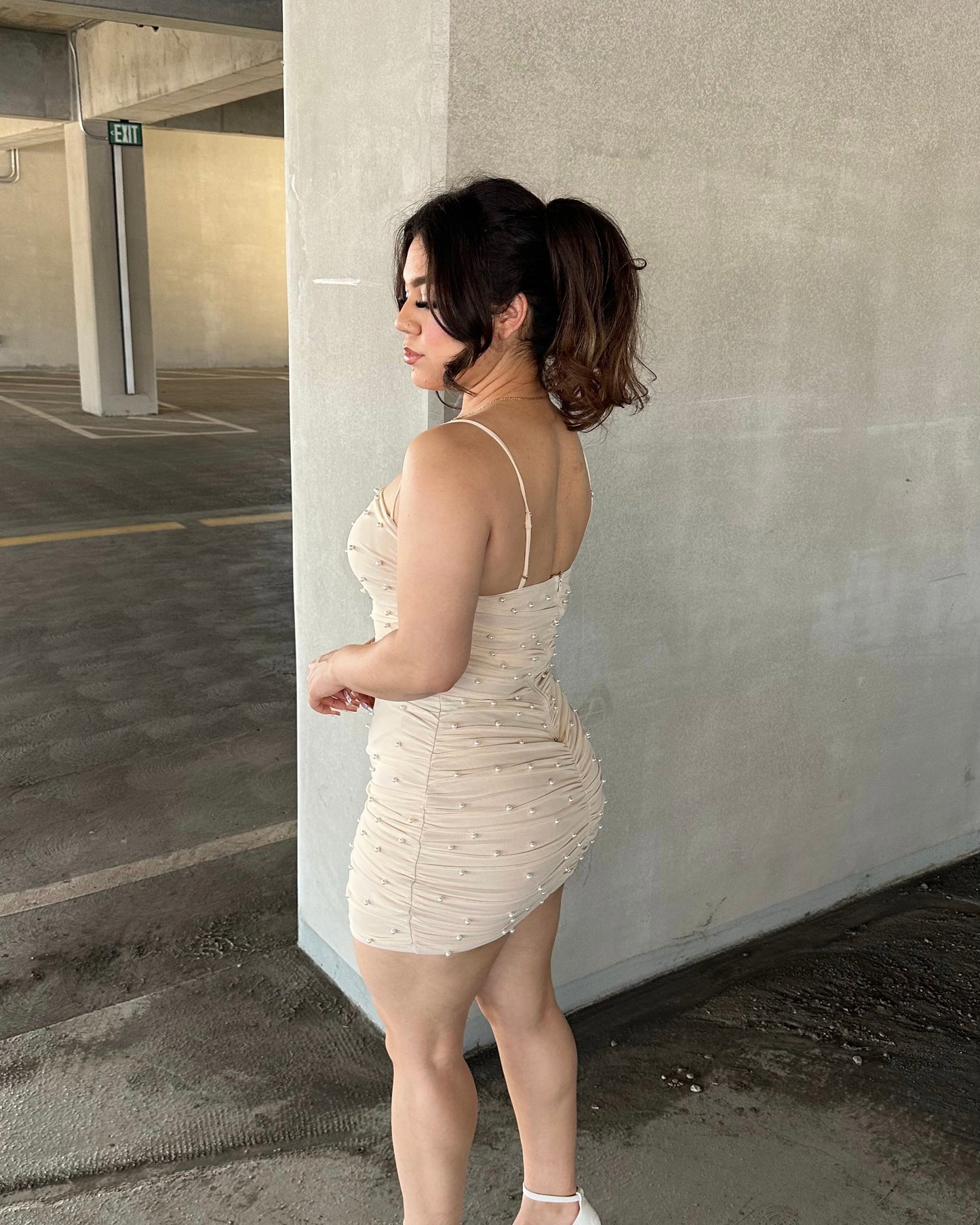 Pretty In Nude Dress