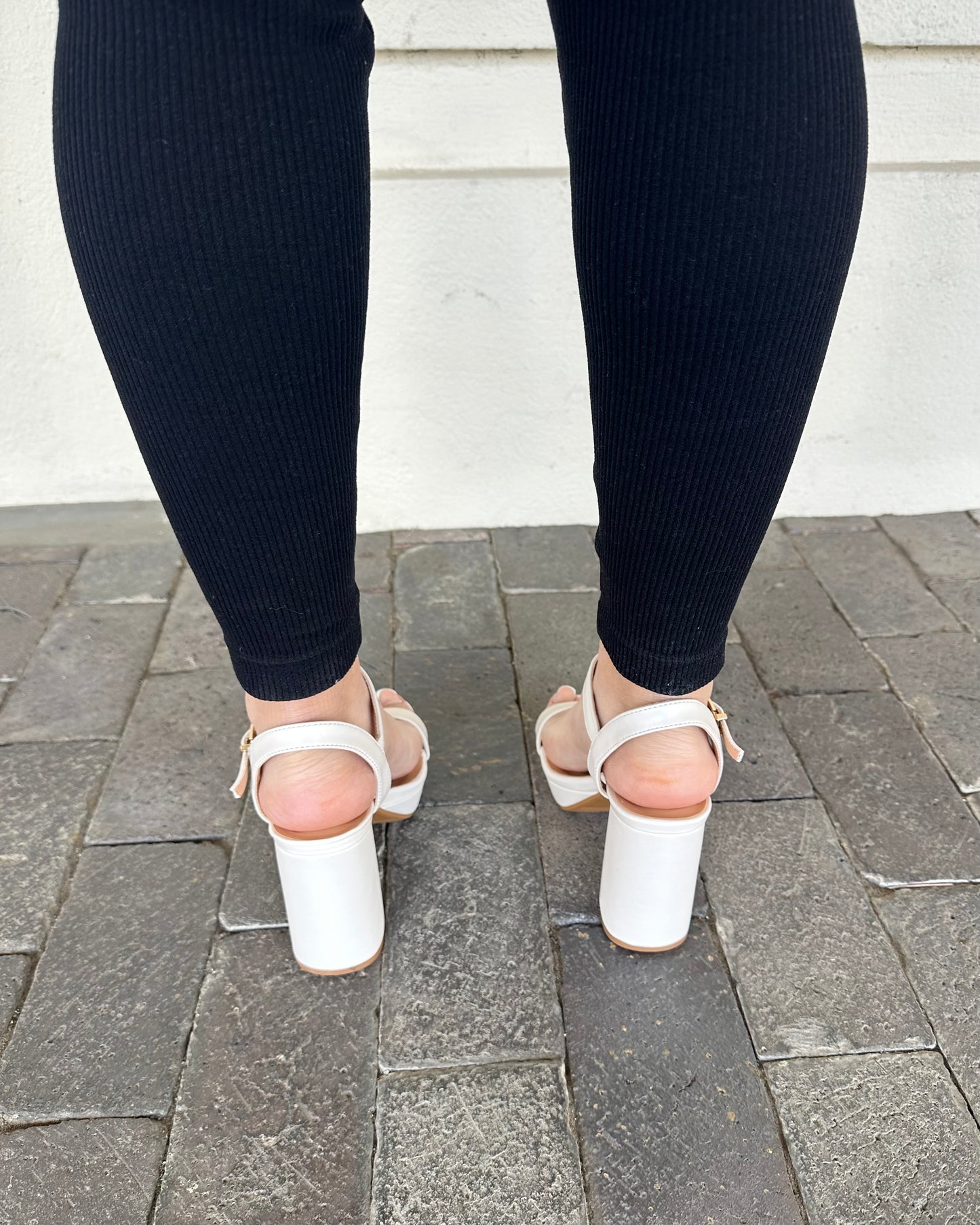 Hot Girl Heel - Wide Fit - Ivory