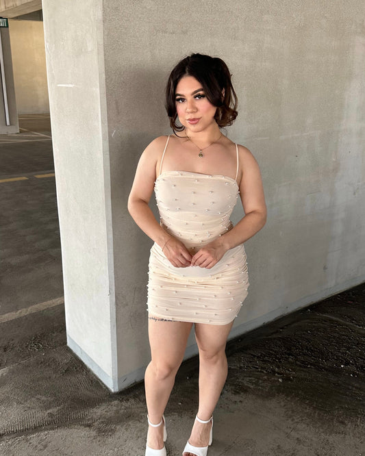 Pretty In Nude Dress