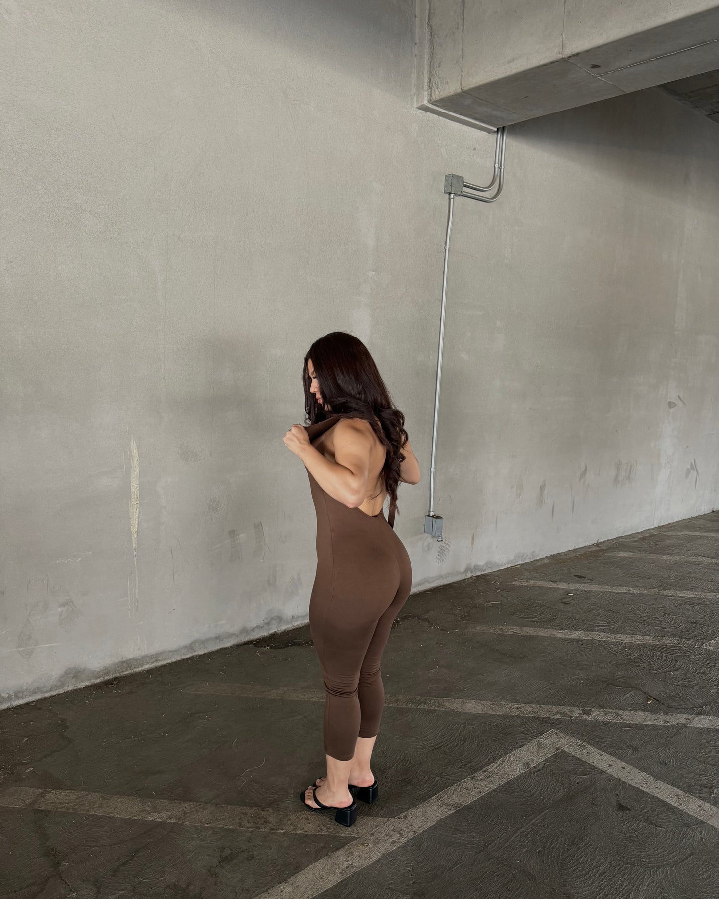 Teddy Capri Jumpsuit