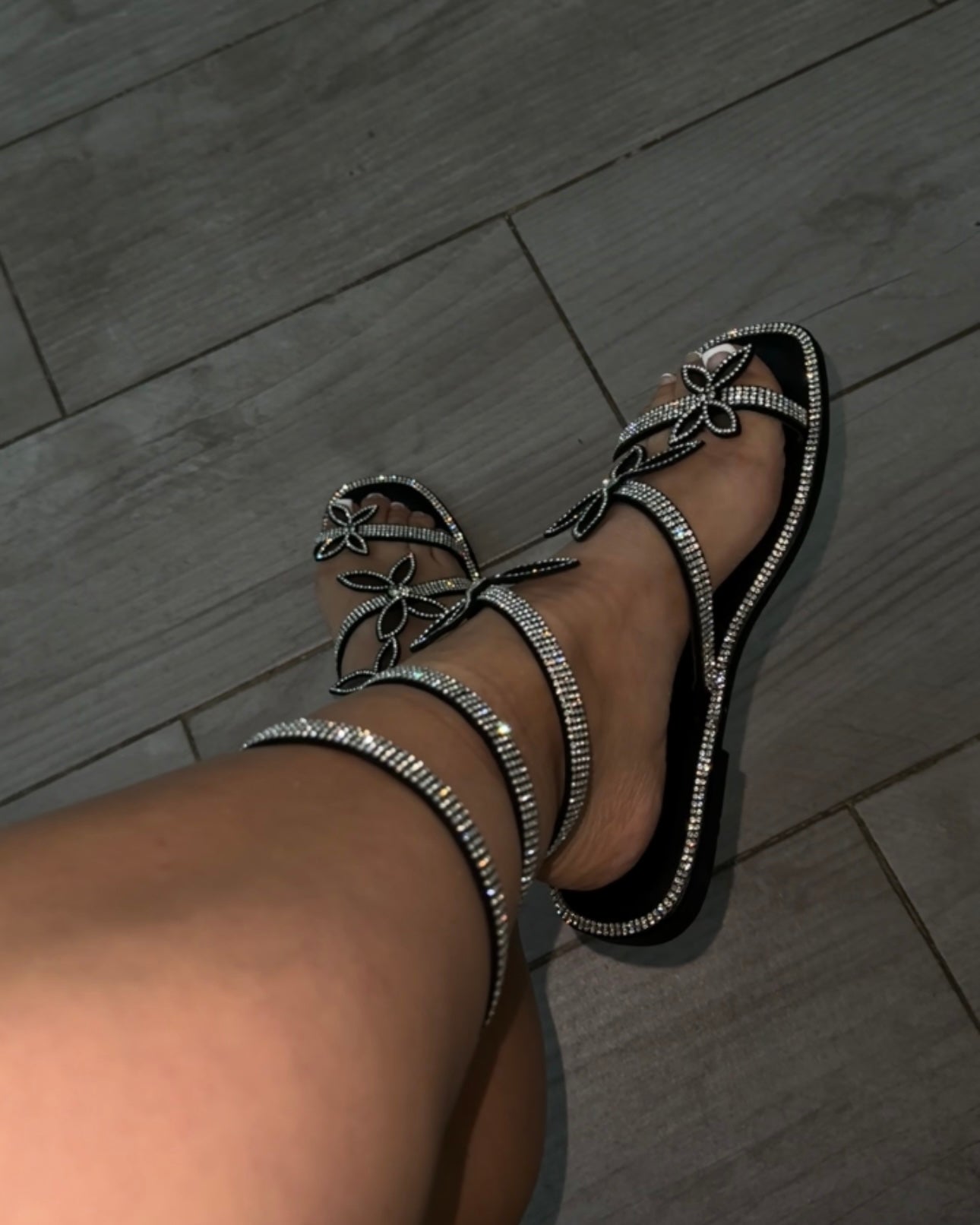 Mariposa Sandal - Black - Wide Width