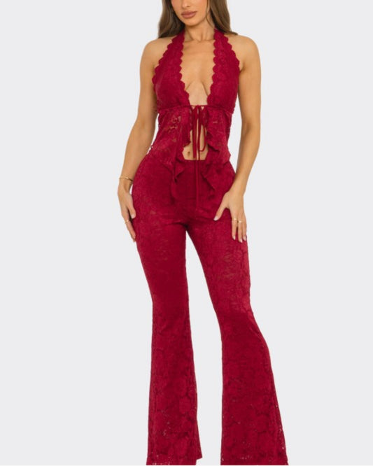 Lace Mesh 2 piece