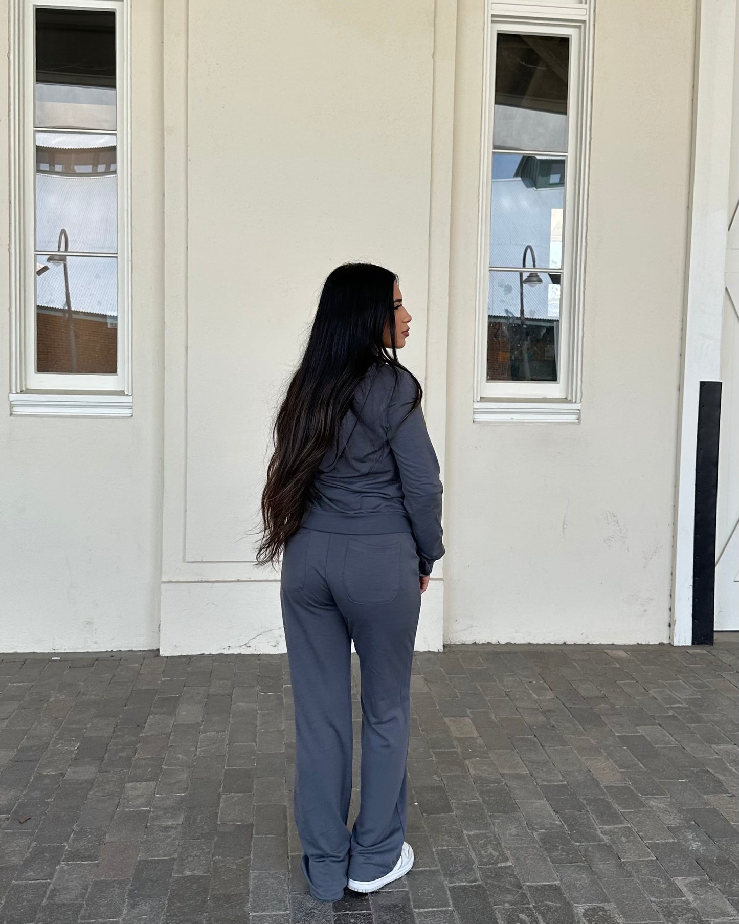 Terry comfy set - Charcoal