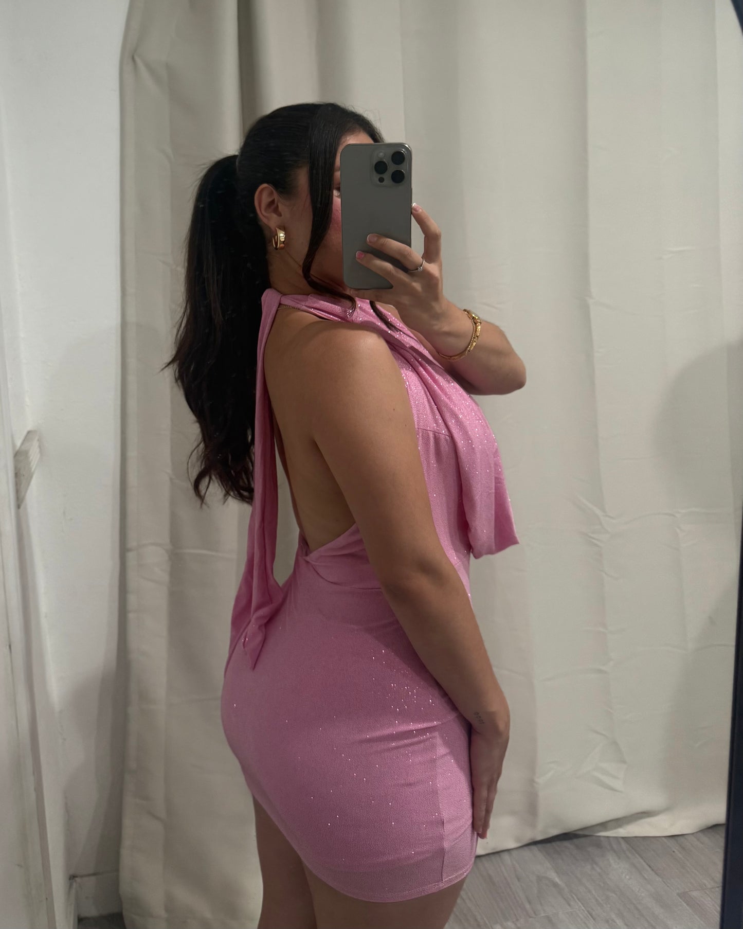 Lux Dress - Light Pink