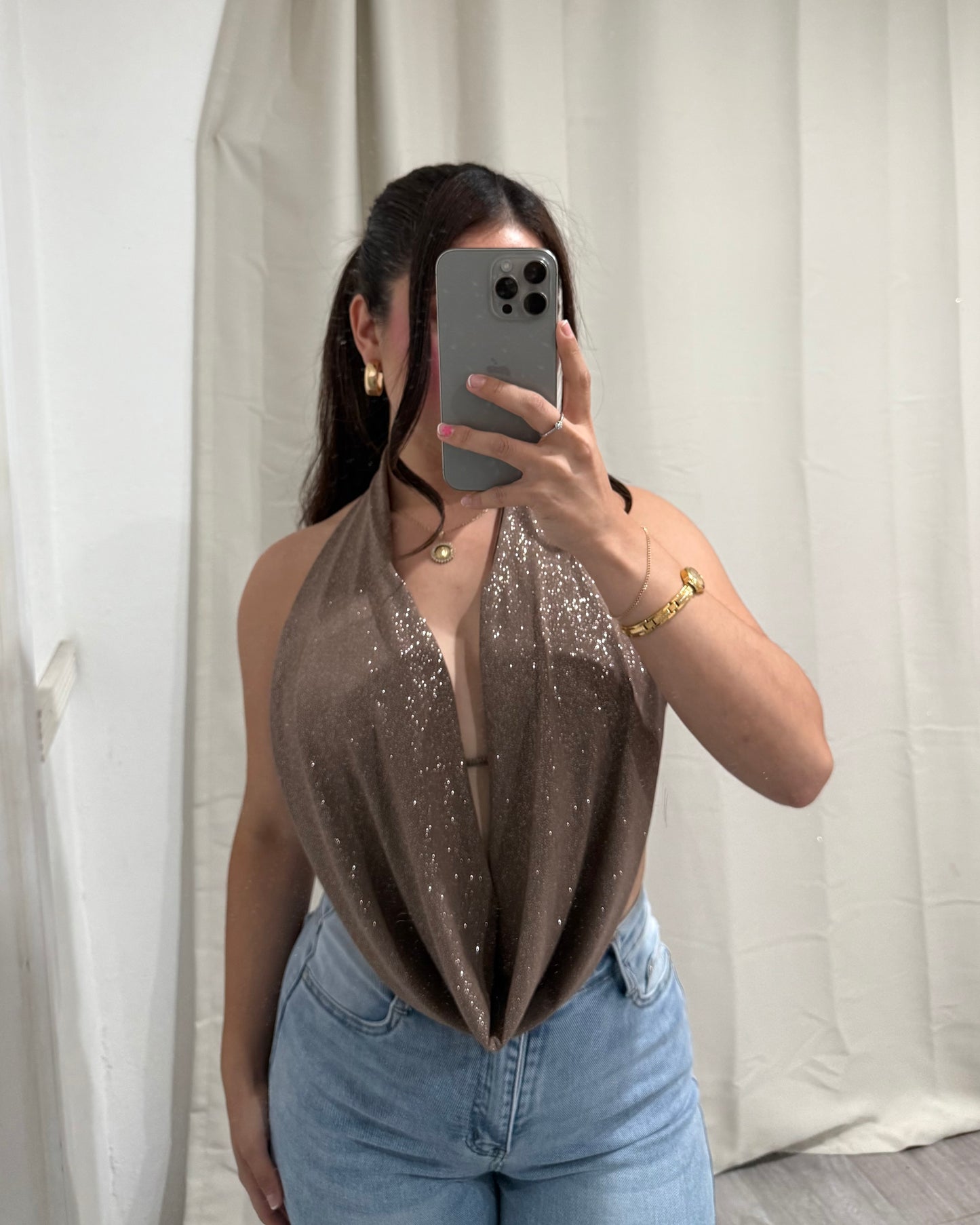 Khloe Top - Mocha