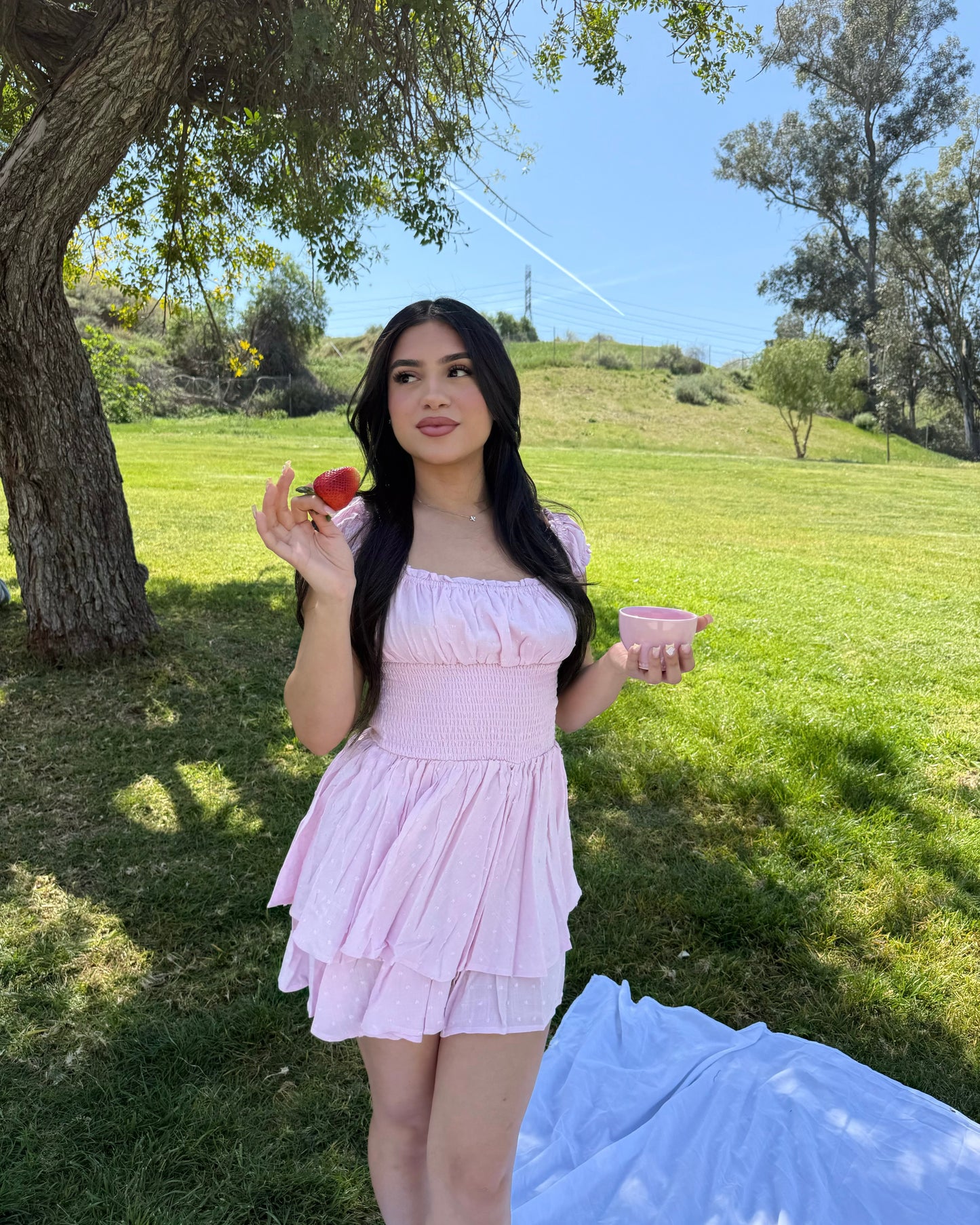 Spring Romper - Pink
