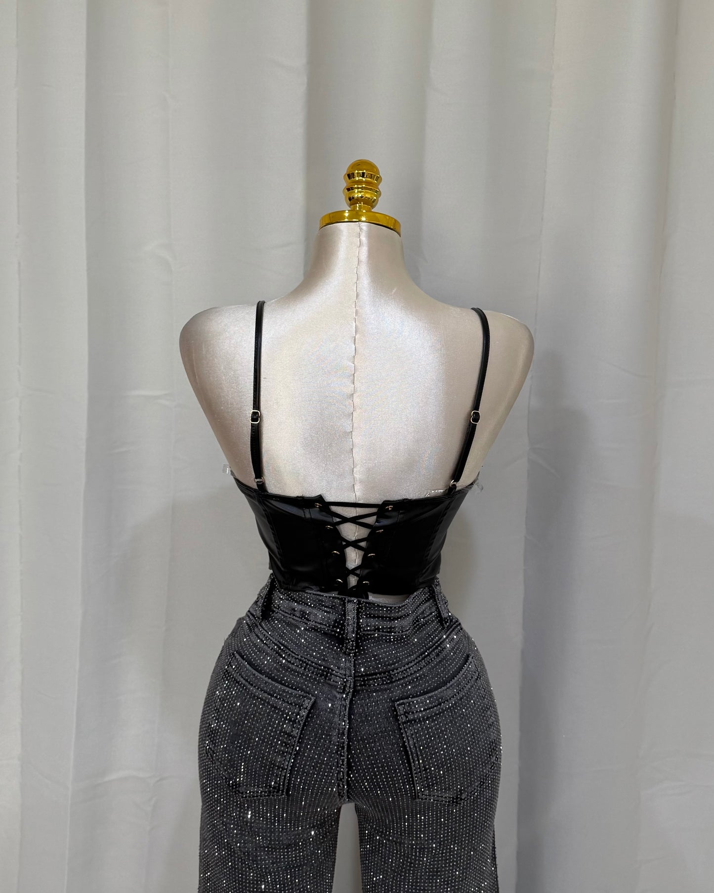 Adjustable Corset - Black