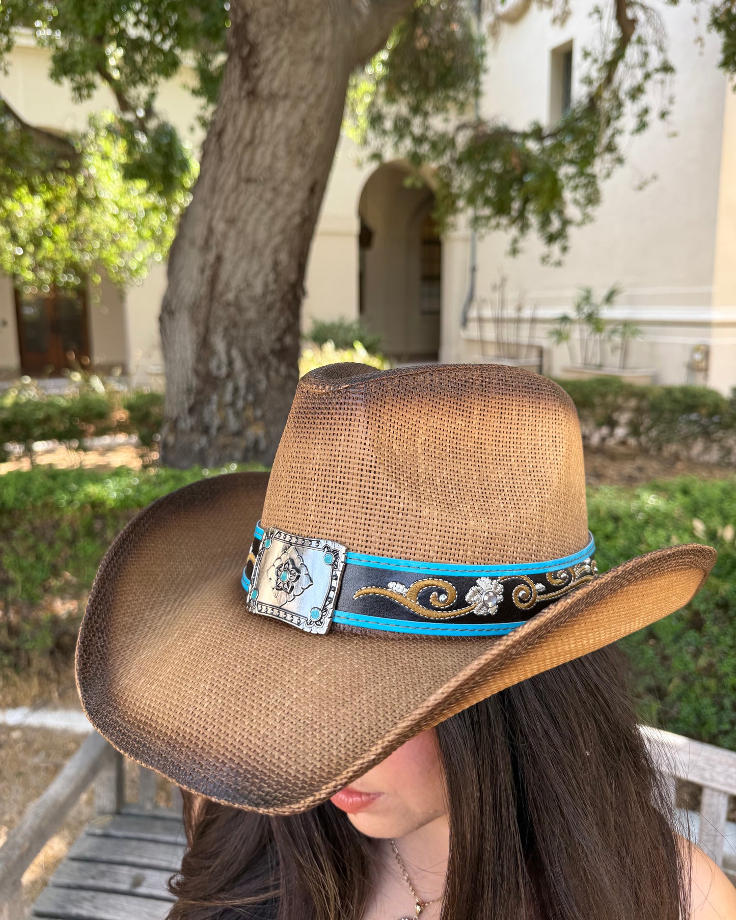 Western Hat - Brown