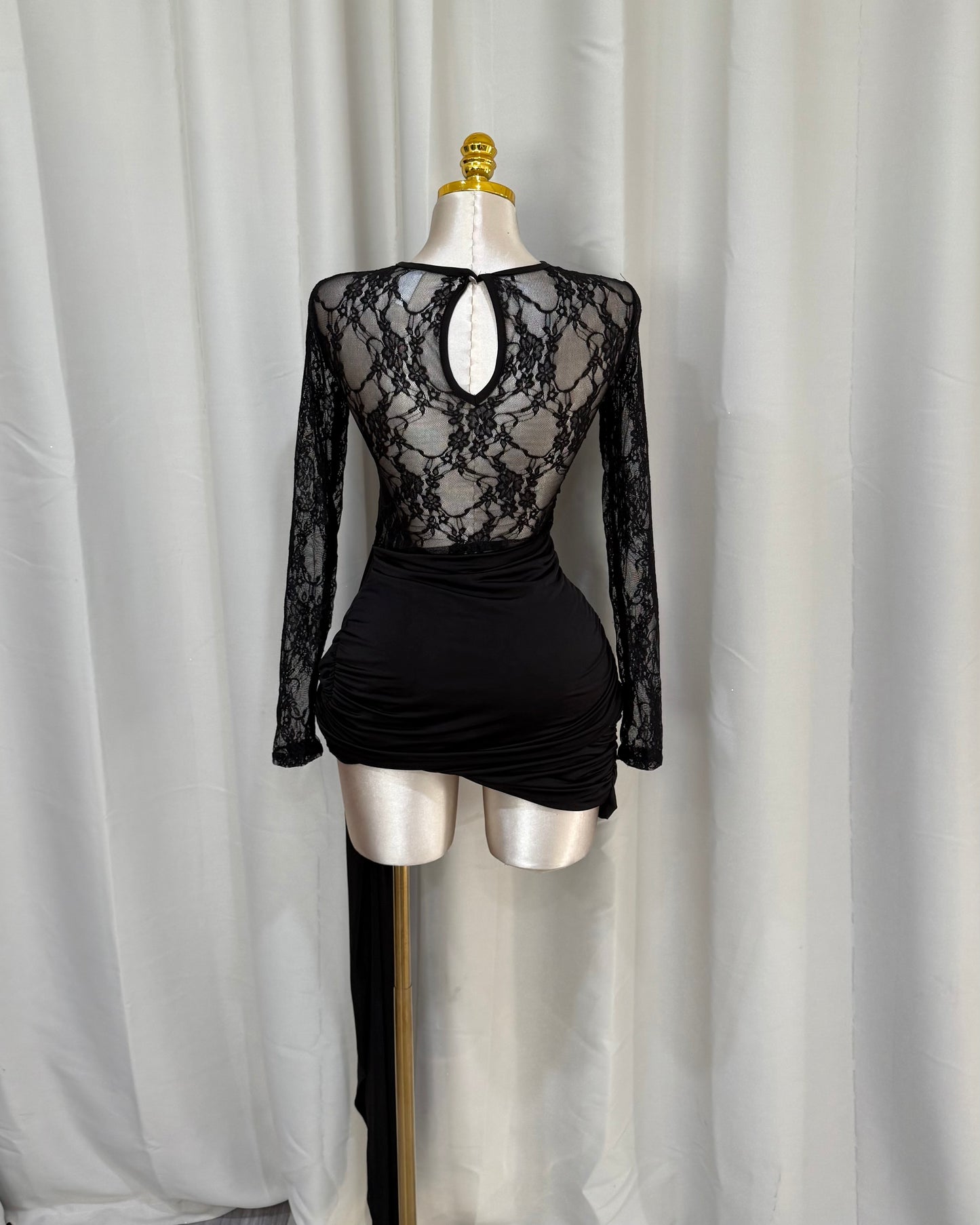 Cali Lace Dress - Black