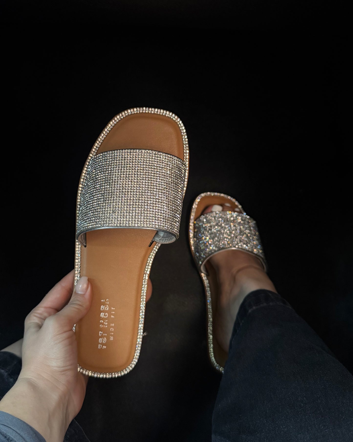 Medusa - Wide Fit Sandals - Silver