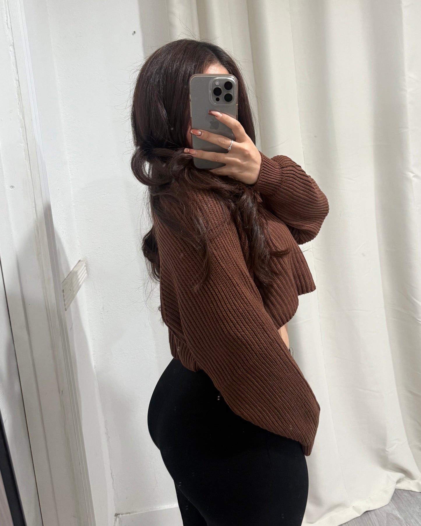 Knitted cozy top