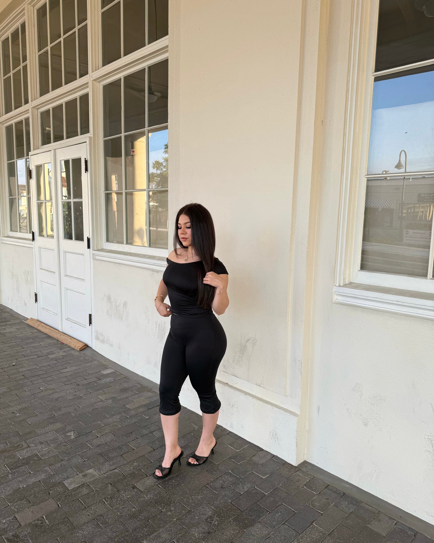 Dulce Capri Set - Black