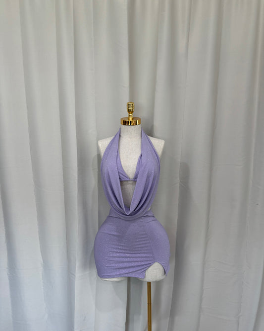 Cleo Glitter Set - lilac