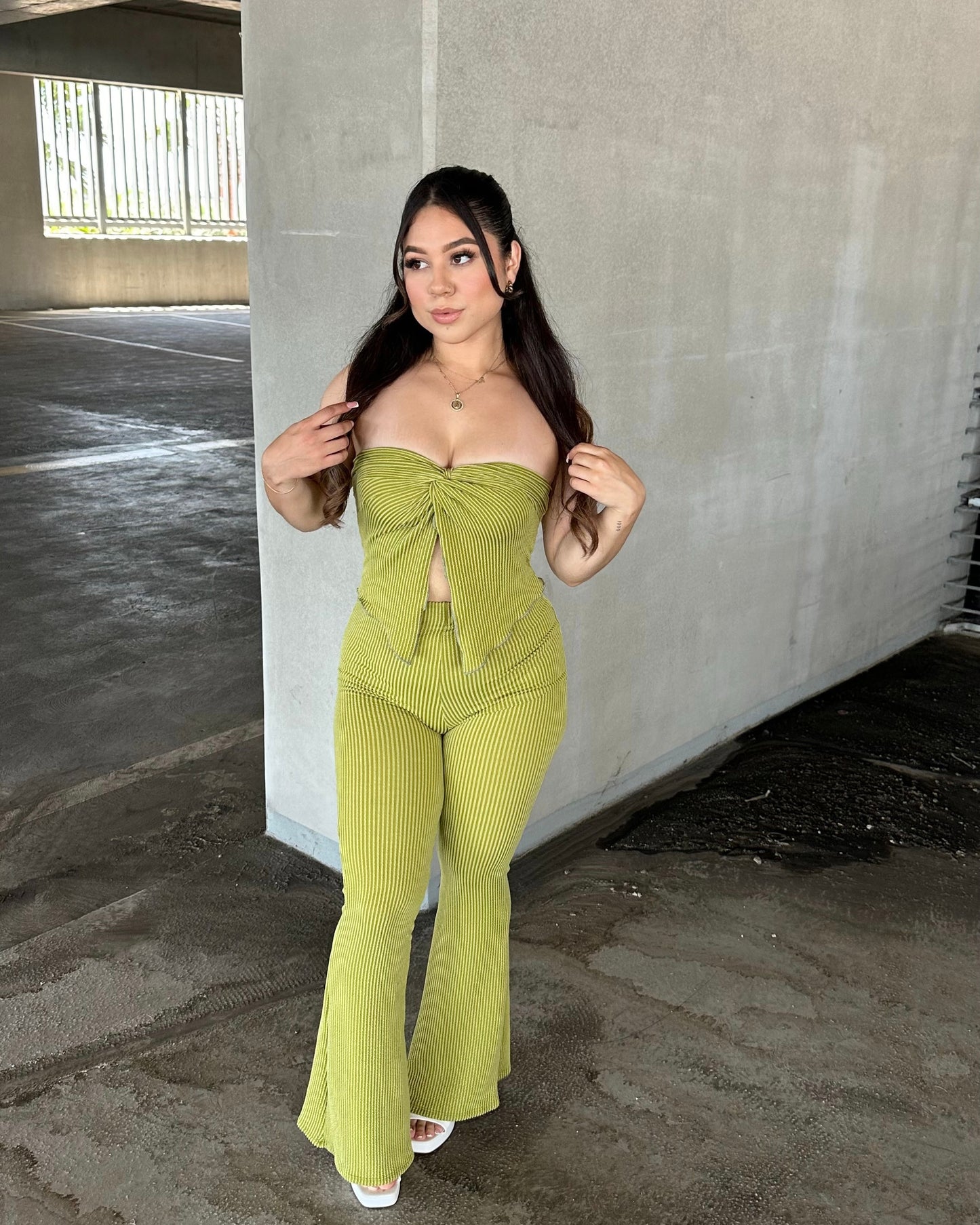 Camila Set - Moss