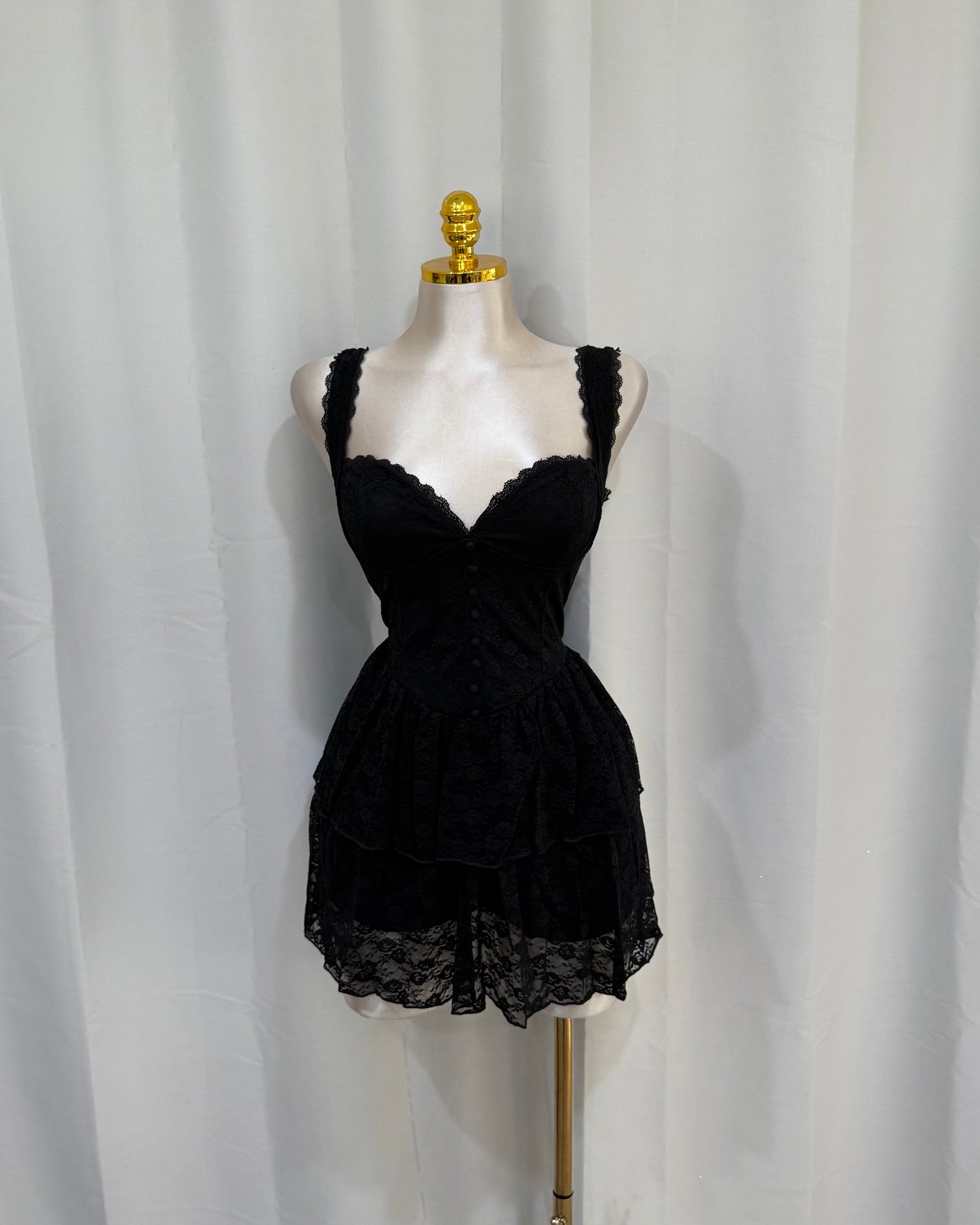 Lace Romper Dress