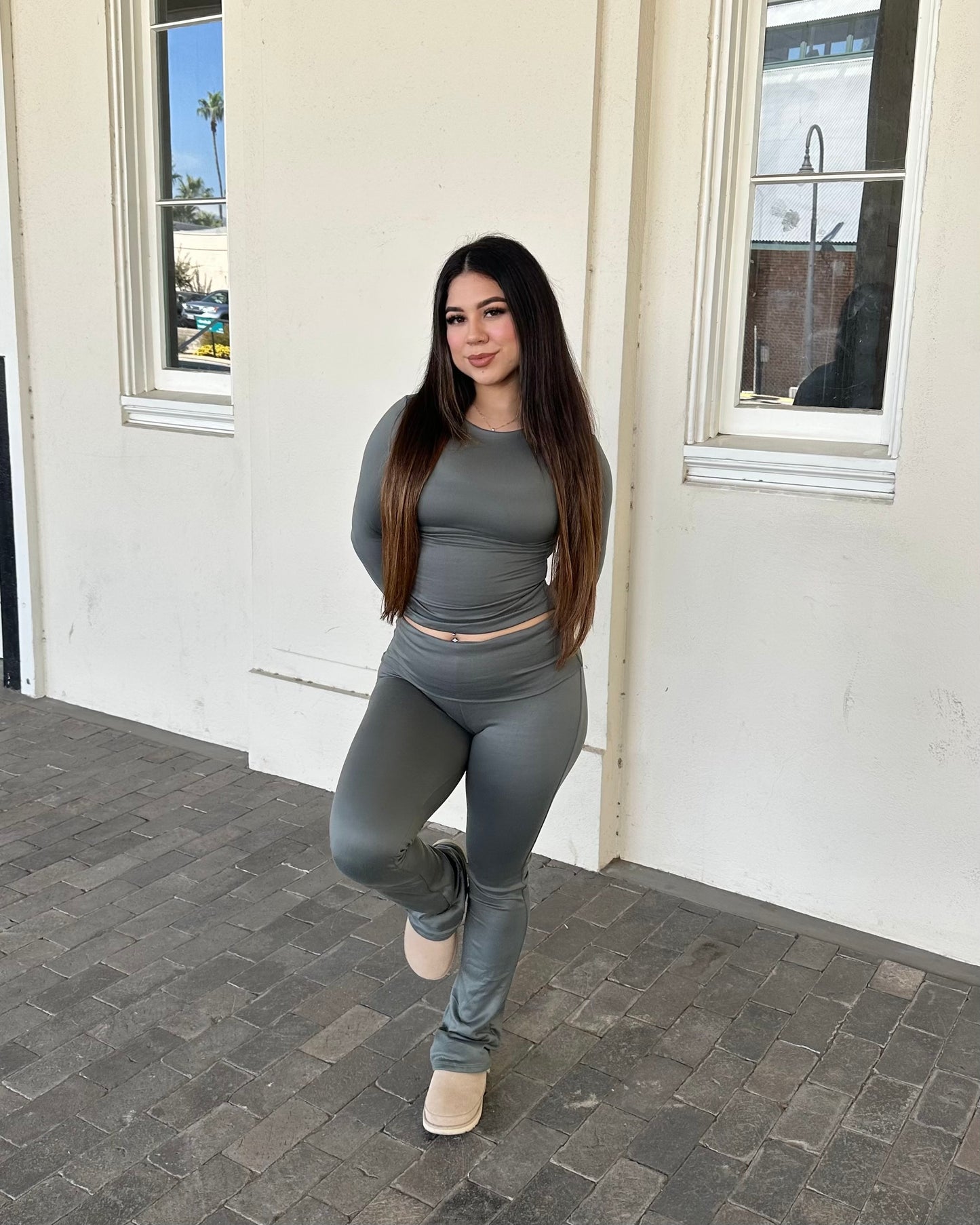 Cozy Buttery Set - olive