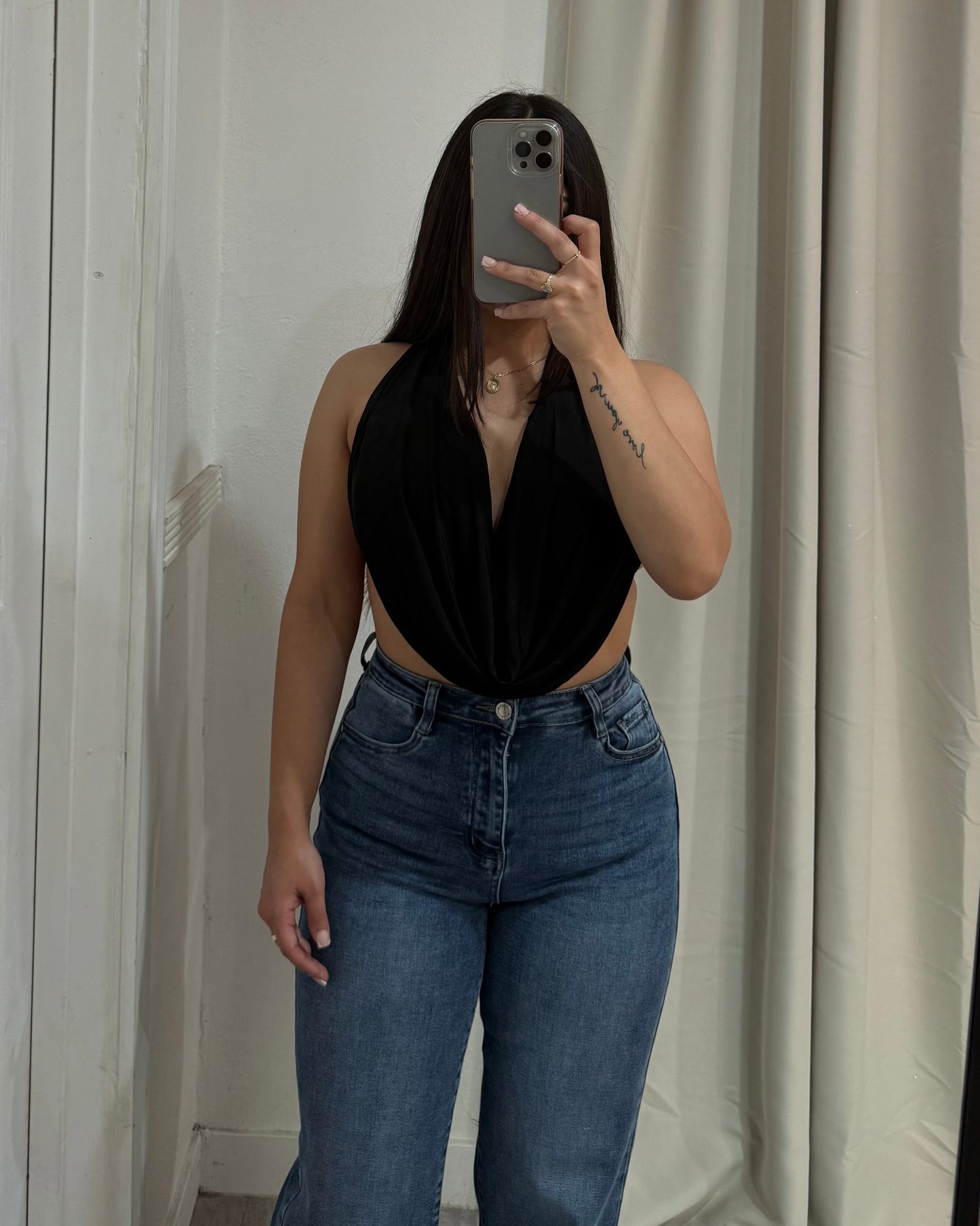 Baddie Top - Black