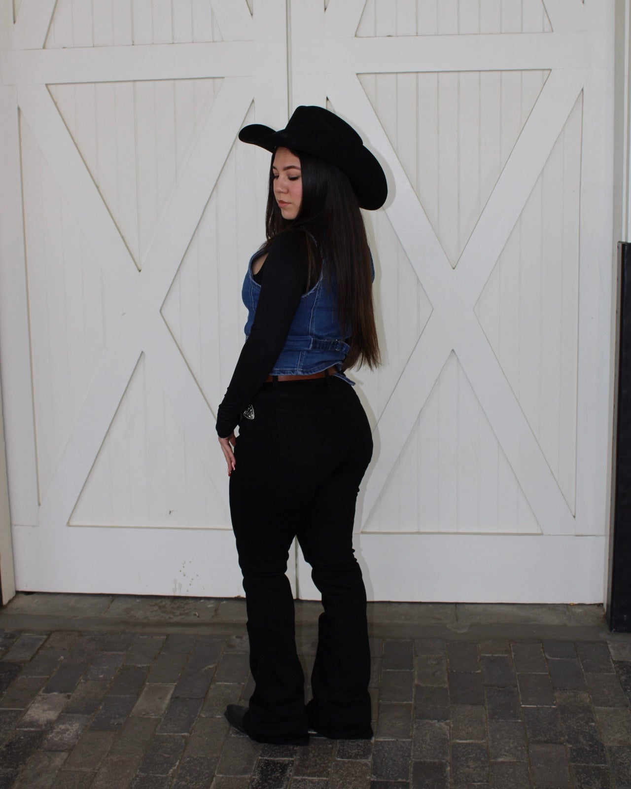 Hailey Flare Jeans - Black
