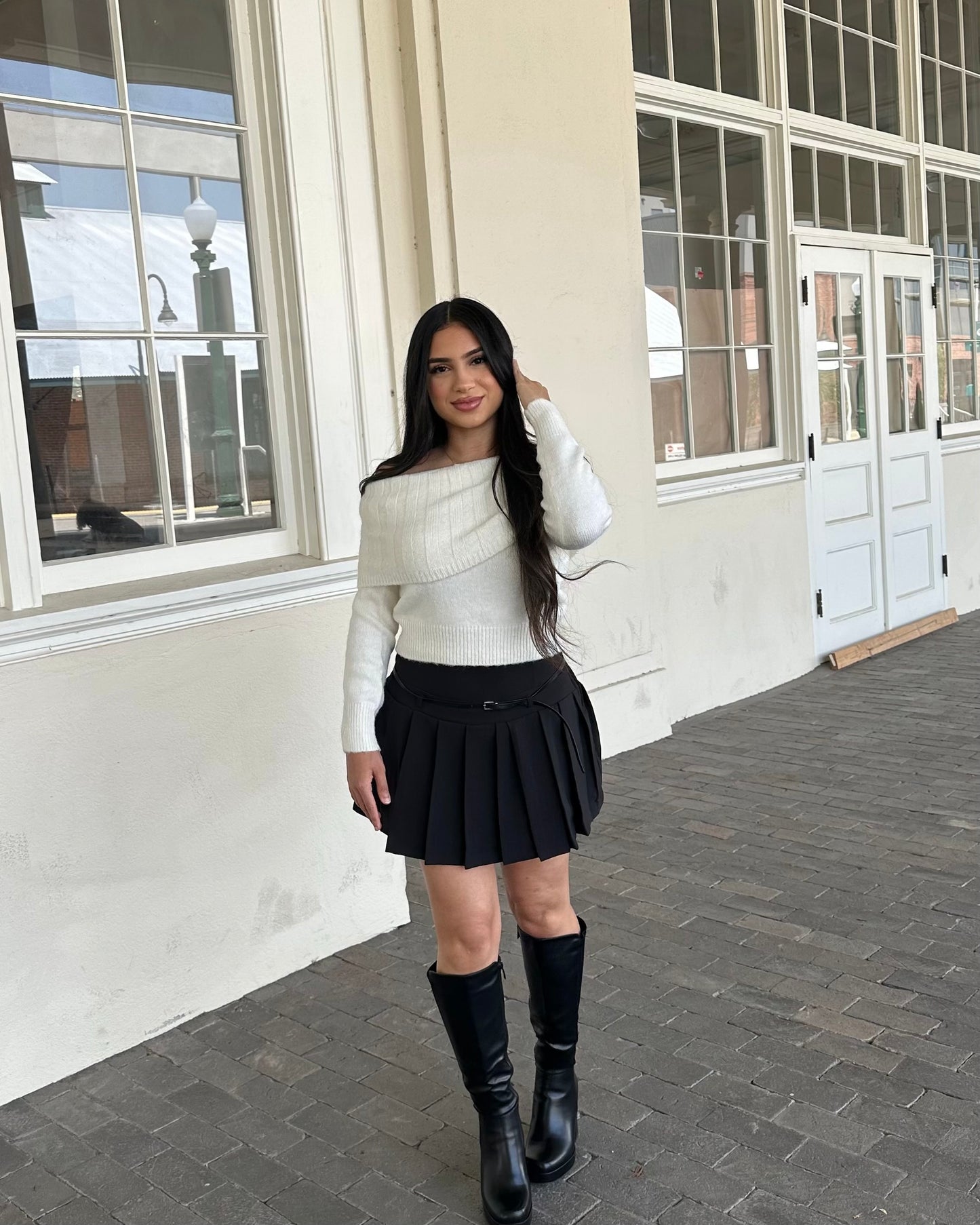 Pumpkin Patch Skirt - Black