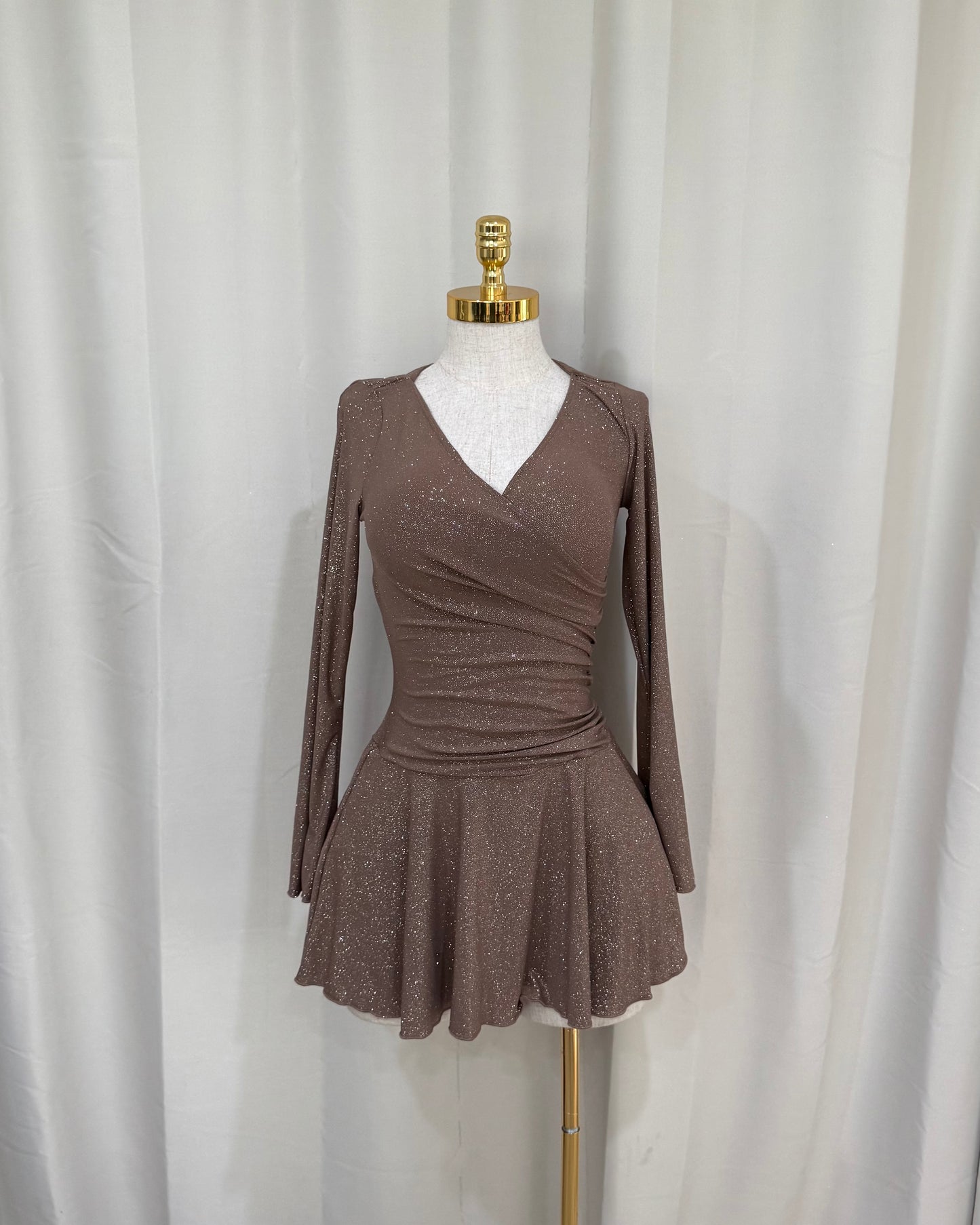 Luna Longsleeve dress - Coco