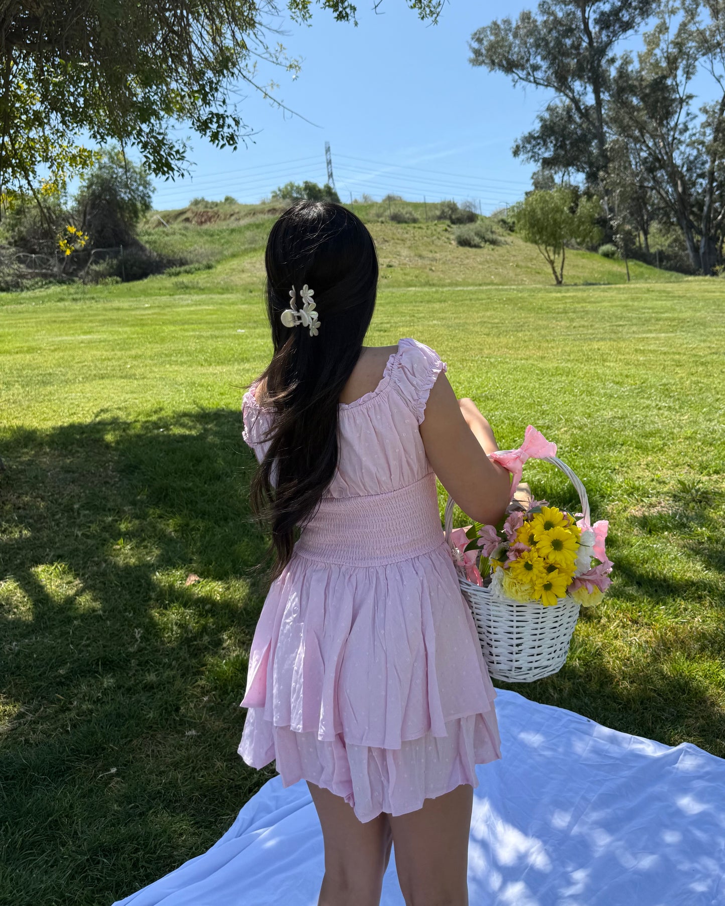 Spring Romper - Pink