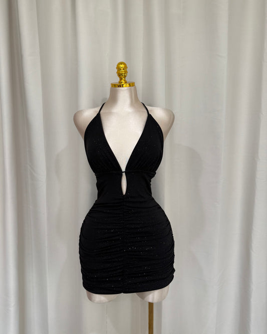 La Cherry Dress - Black