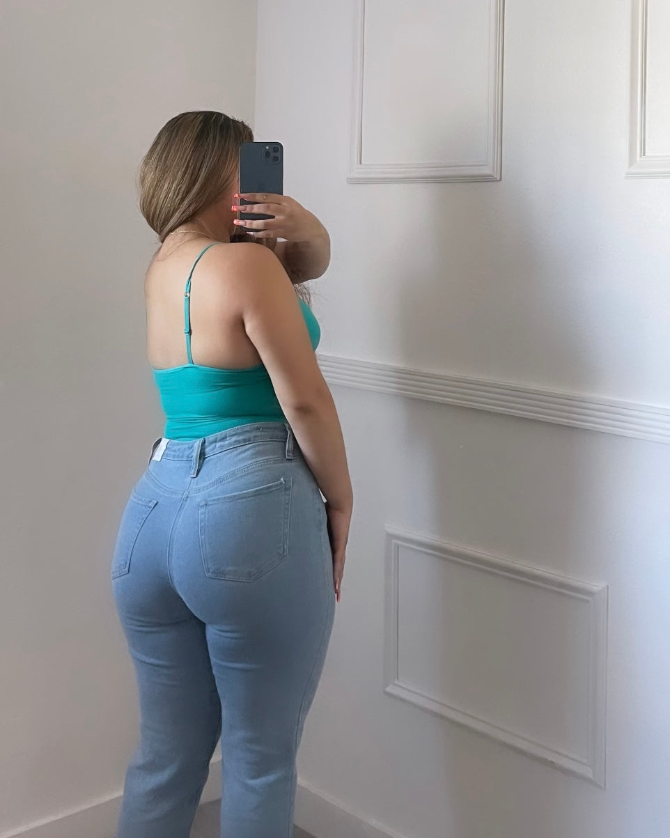 Faja bodysuit (teal)
