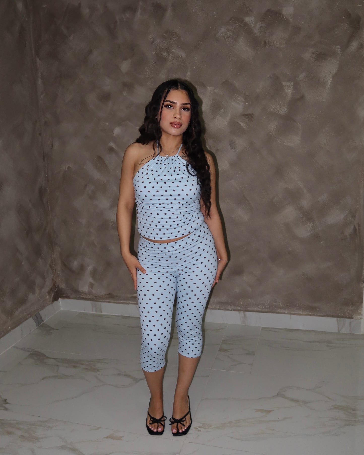 Soft Girl Capri Set