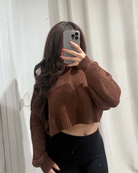 Knitted cozy top