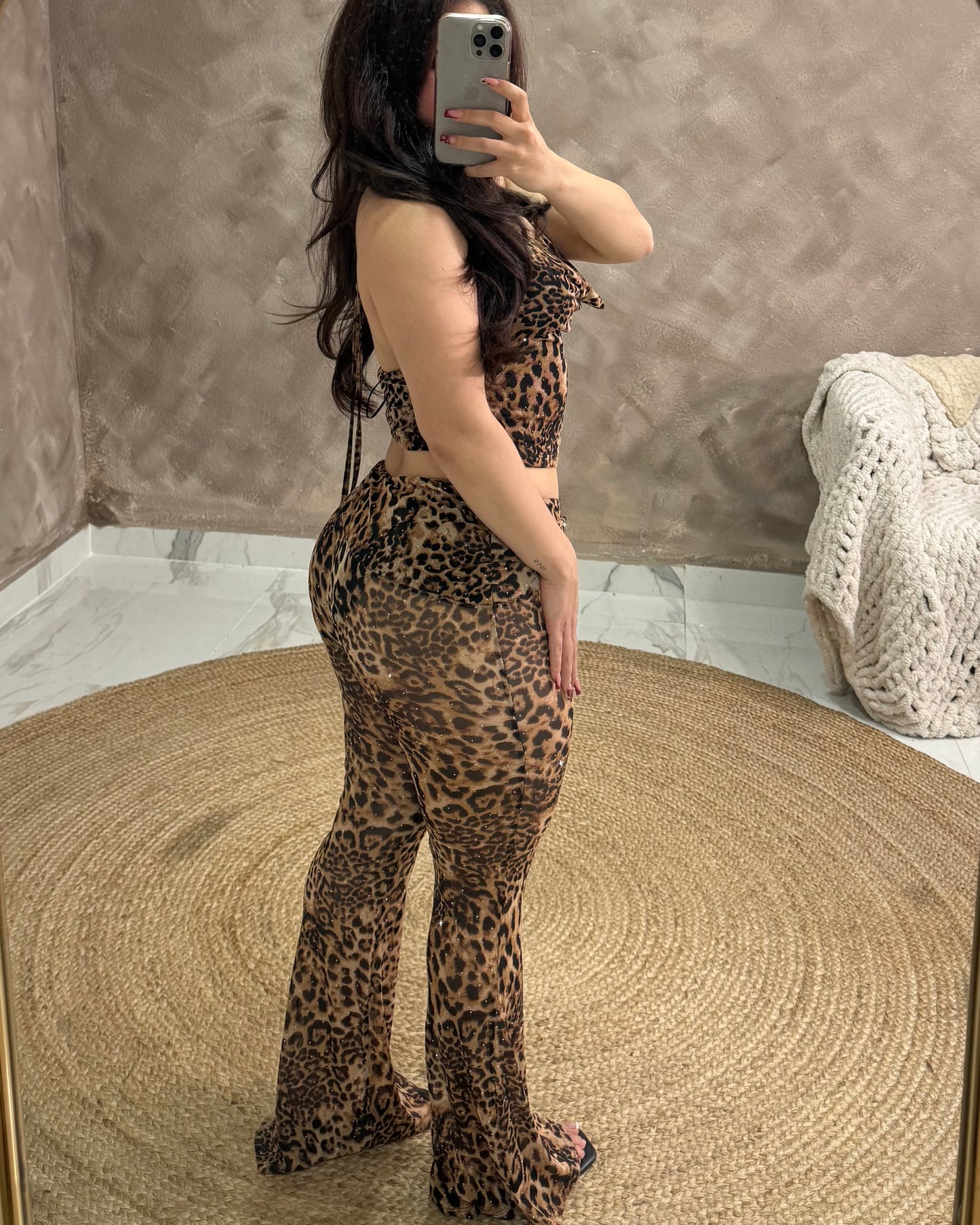 Cheetah Mesh 2 piece