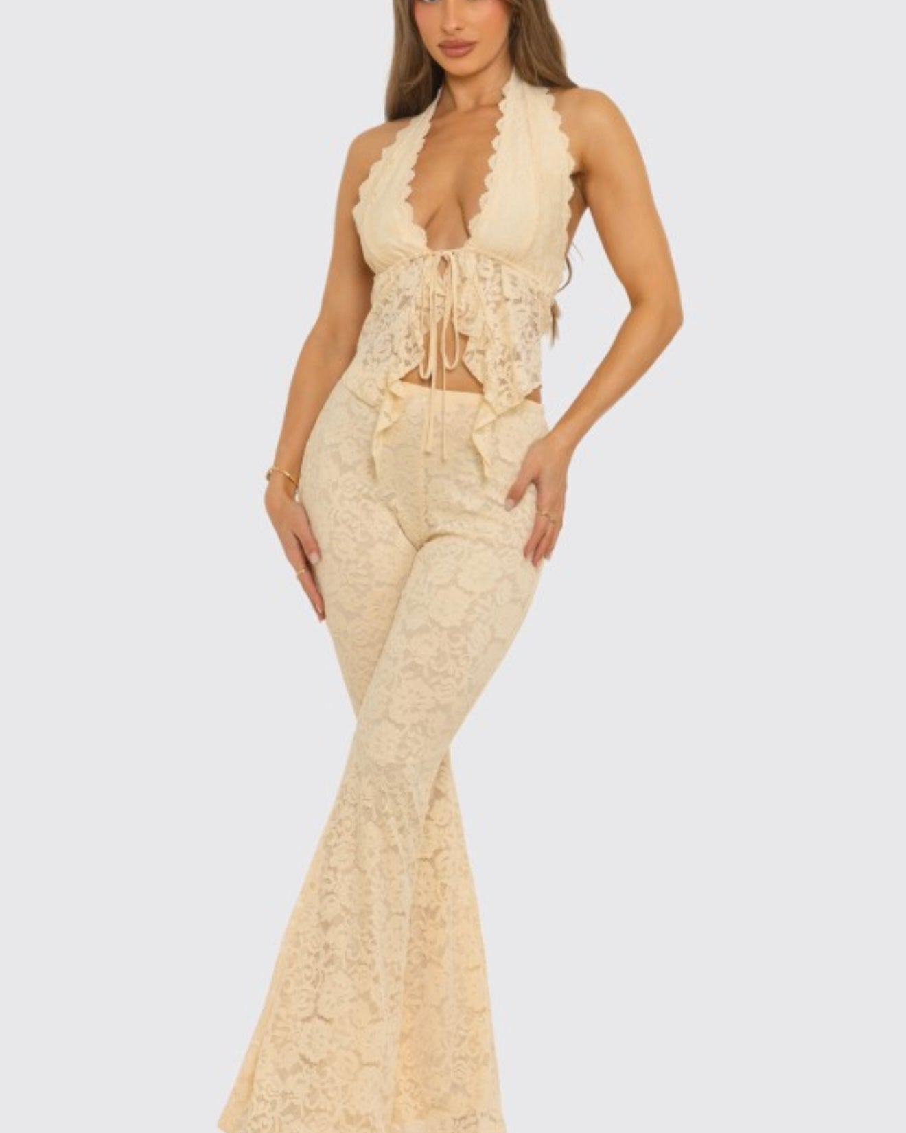 Lace Mesh 2 piece