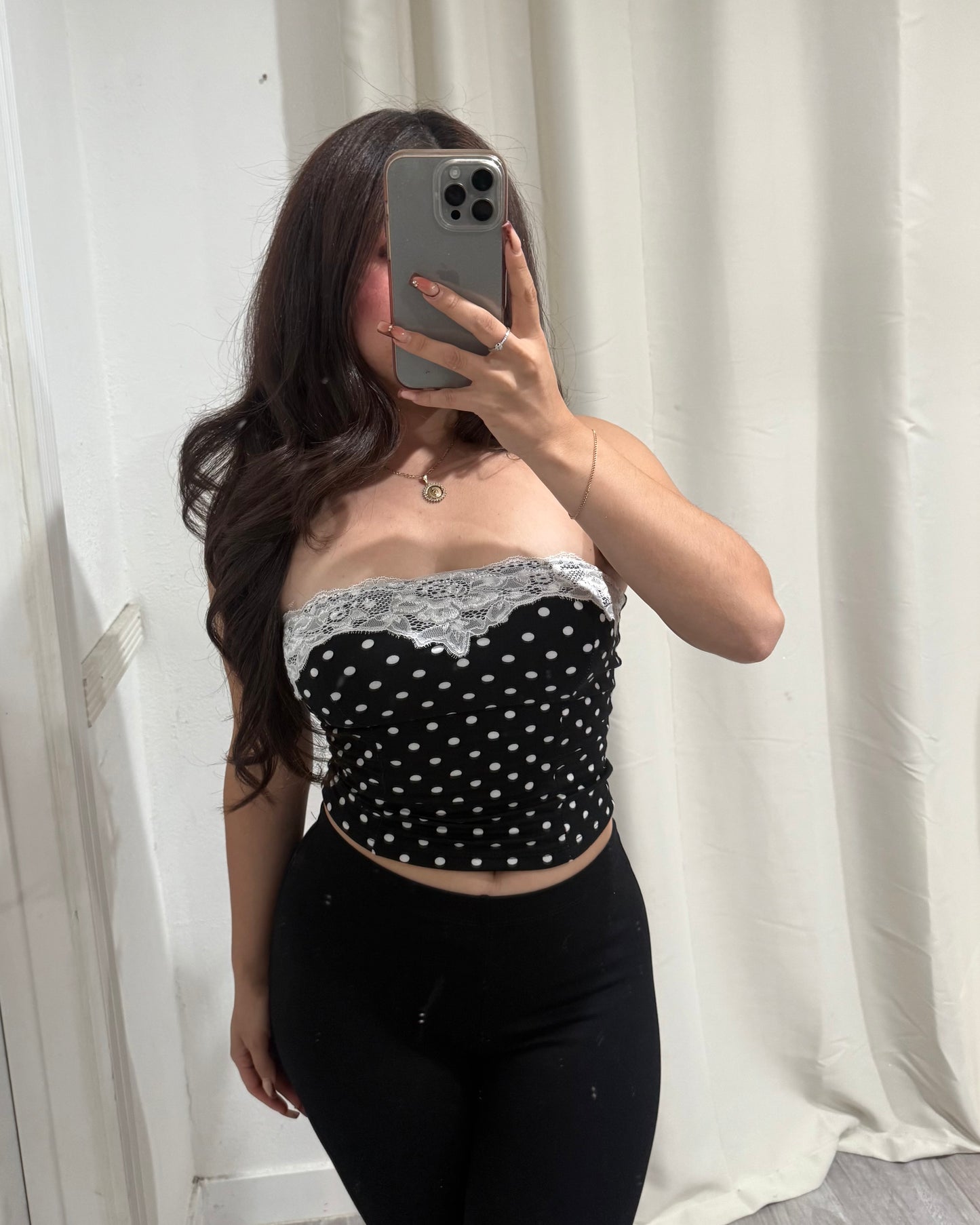 Polka Dot Tube Top