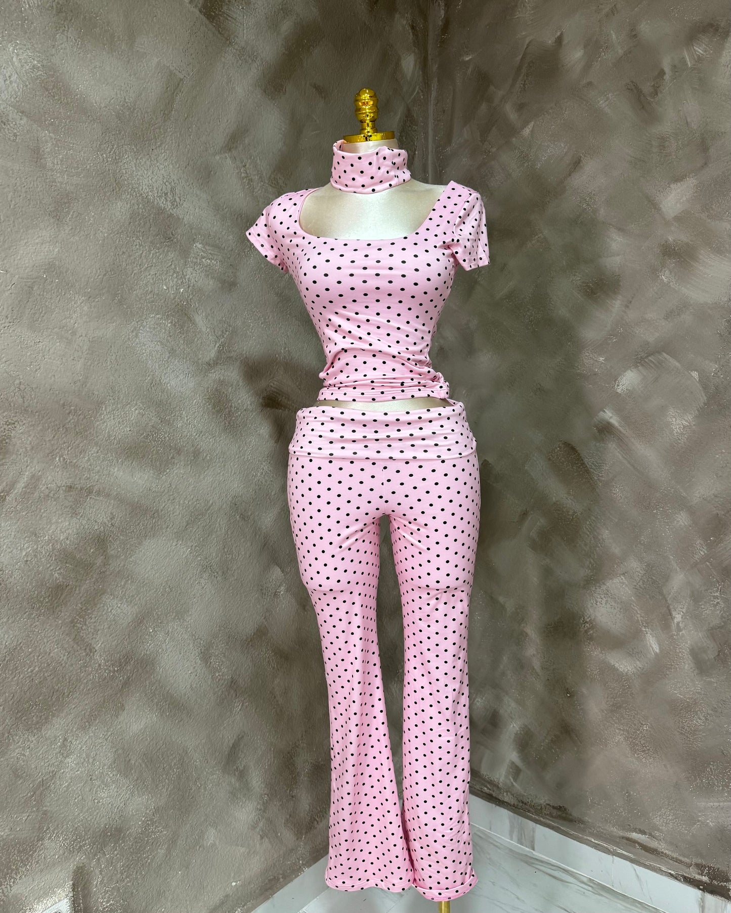 Polka Flares w/ Headband